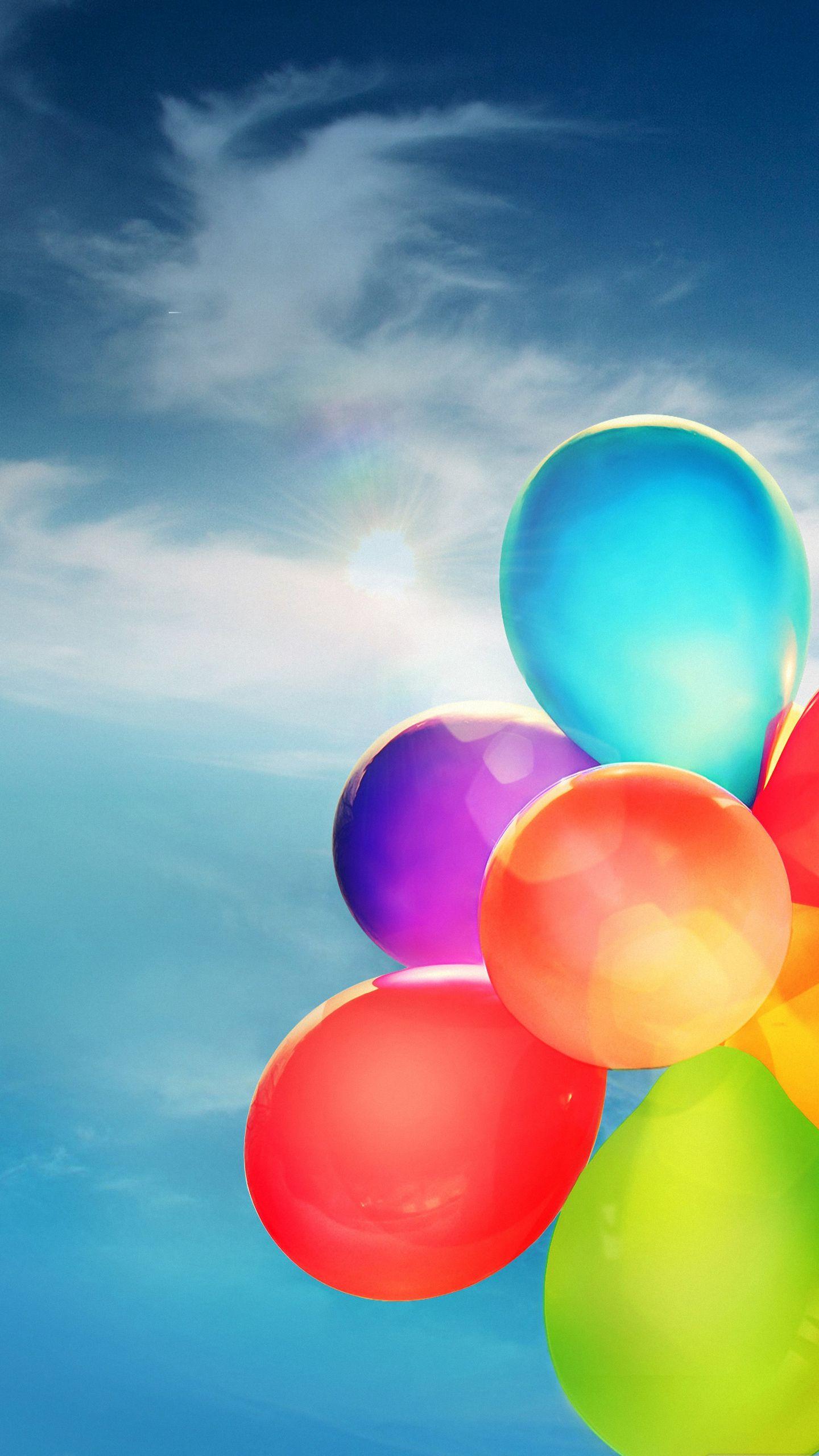 Hd 1440x2560 Wonderful Color Balloon Htc Desire Wallpaper