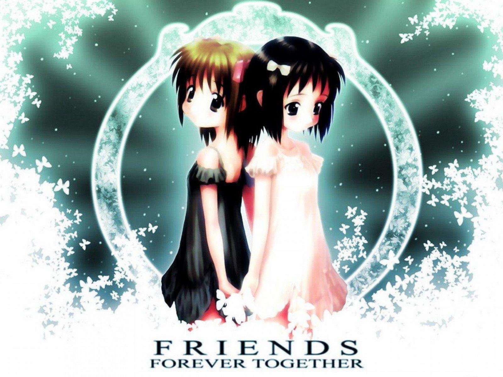 Anime Wallpaper Free Friends Forever Together