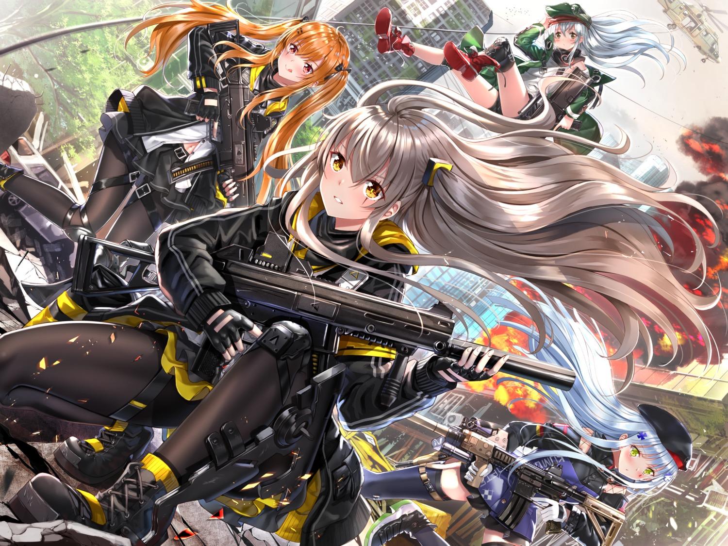 Anime UMP45 And UMP9 Wallpapers - Wallpaper Cave