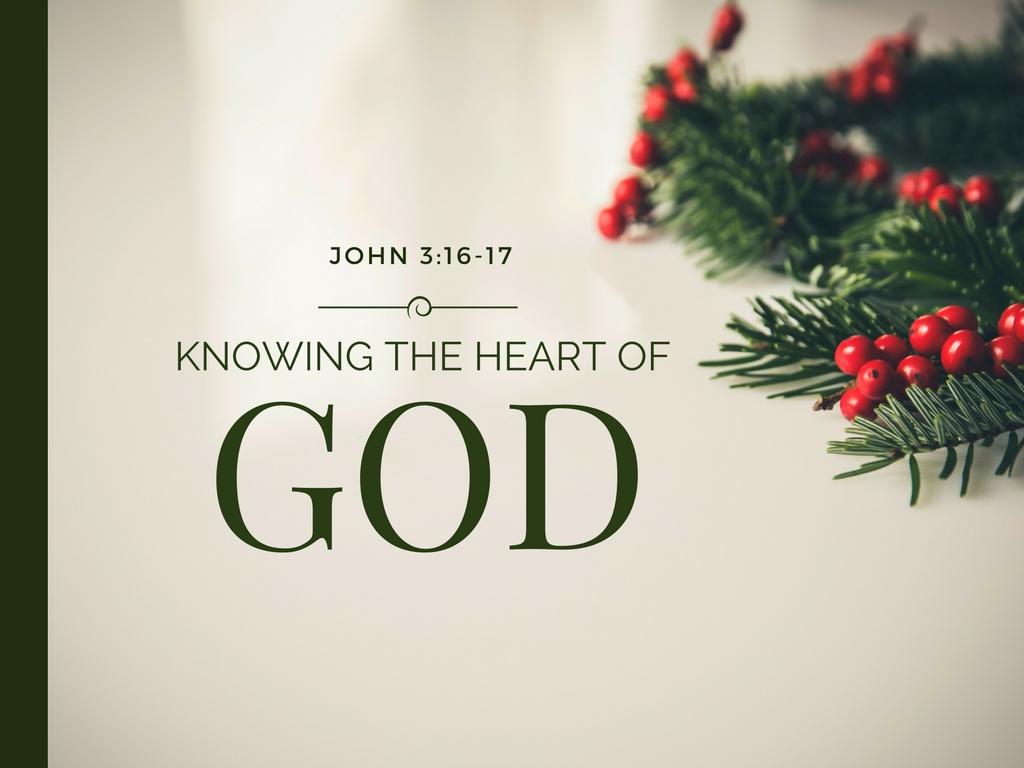 Knowing The Heart Of God Image With Bible