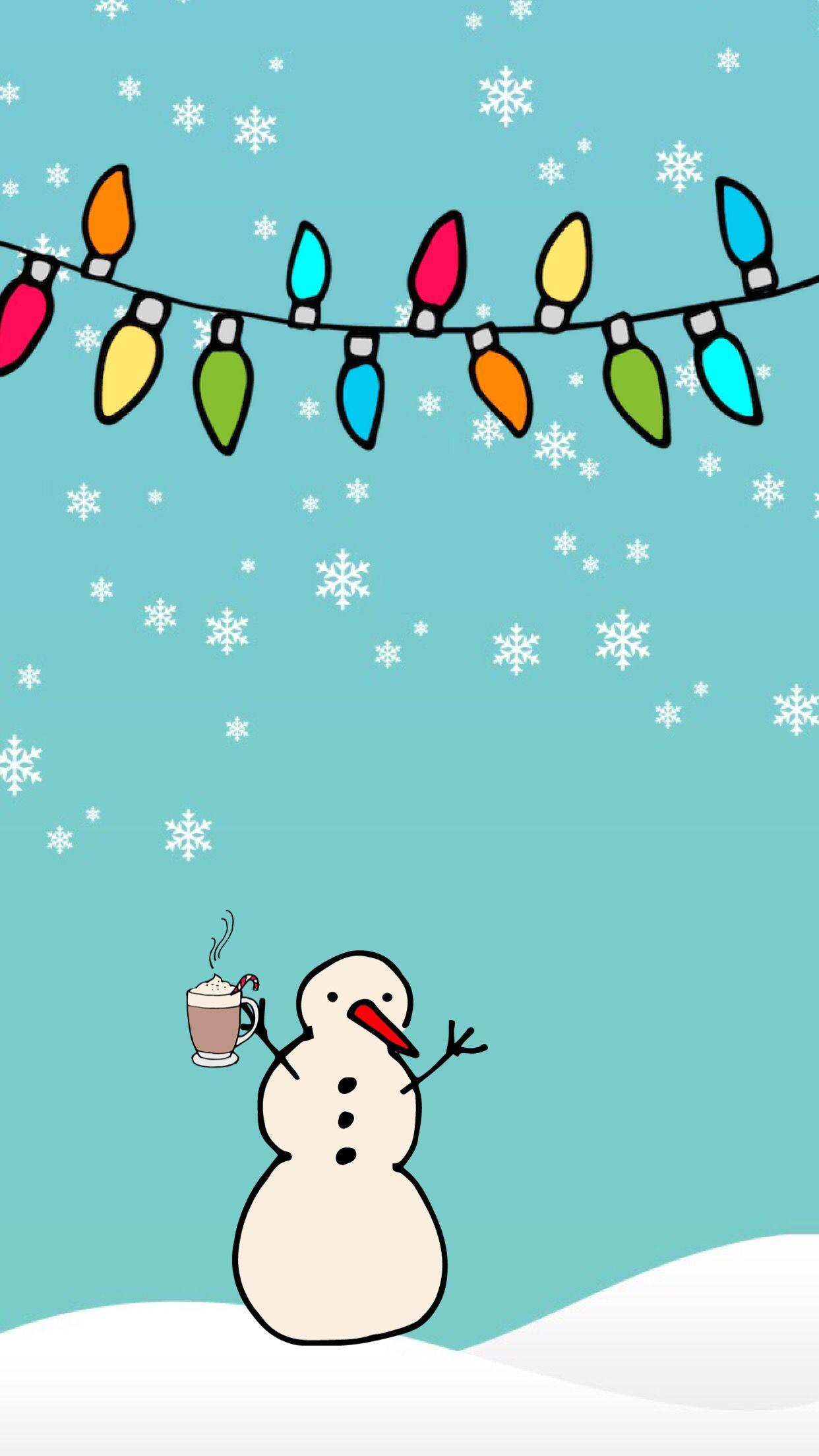 Cute Kawaii Snowmen Wallpapers - Wallpaper Cave