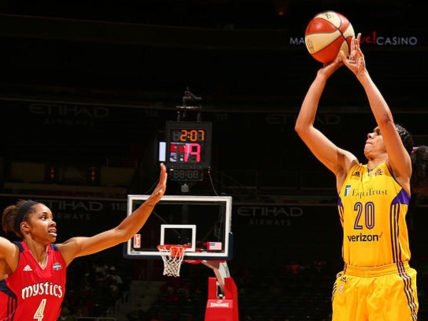Blazing hot Toliver burns Mystics; Agler wins No. 200