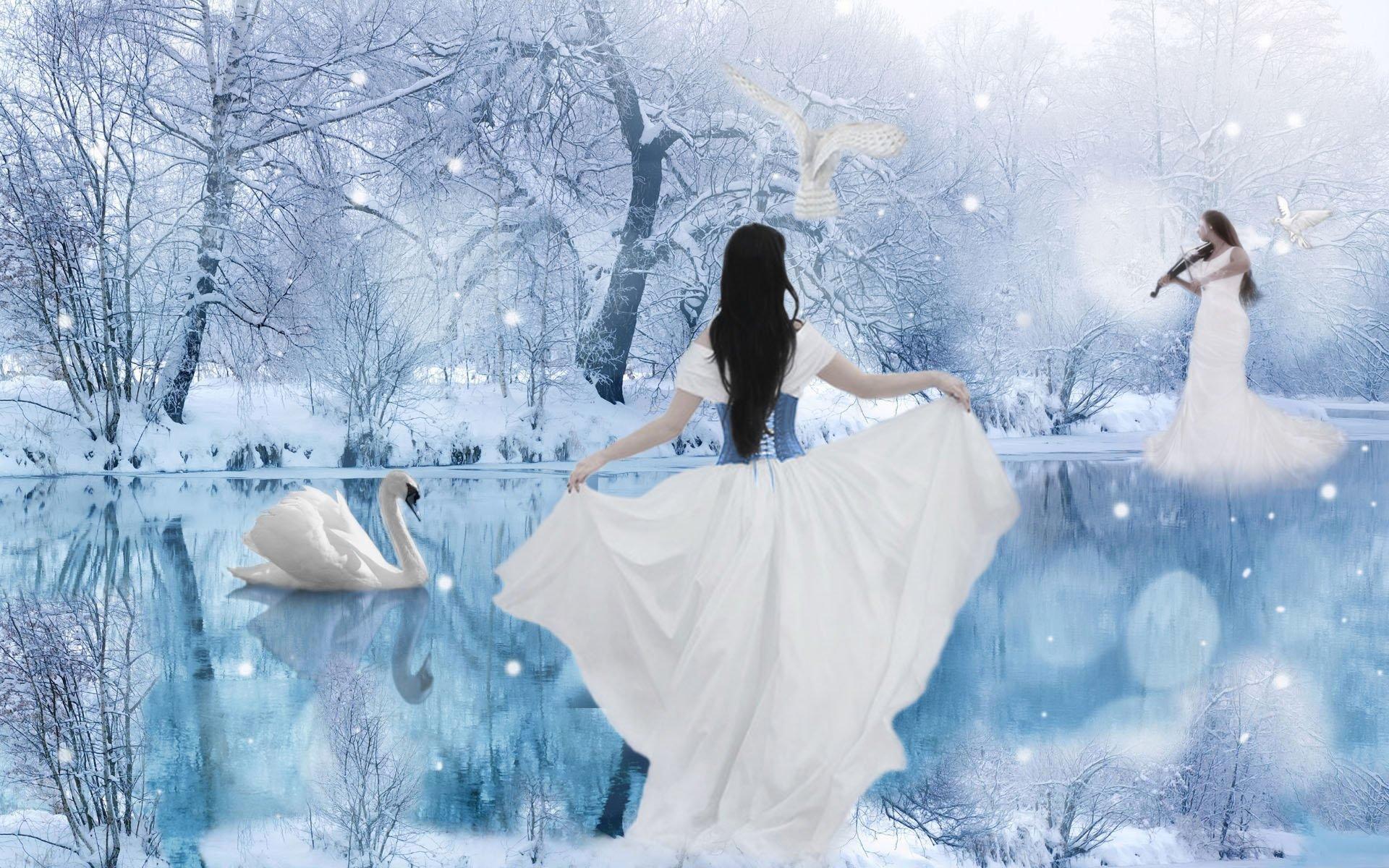 Winter Fantasy HD Wallpaper. Background Imagex1200
