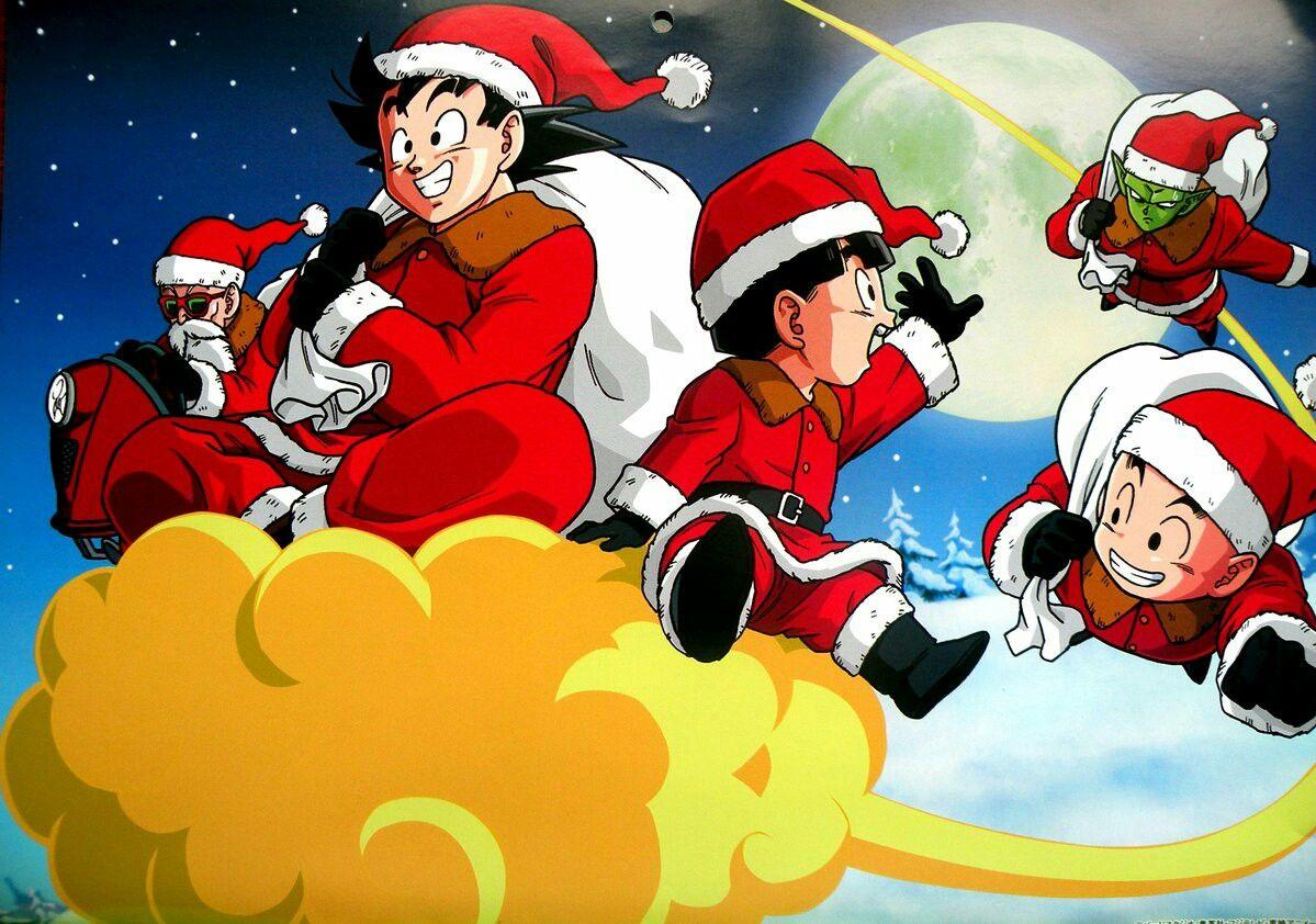 Merry Christmas Goku Wallpapers - Wallpaper Cave