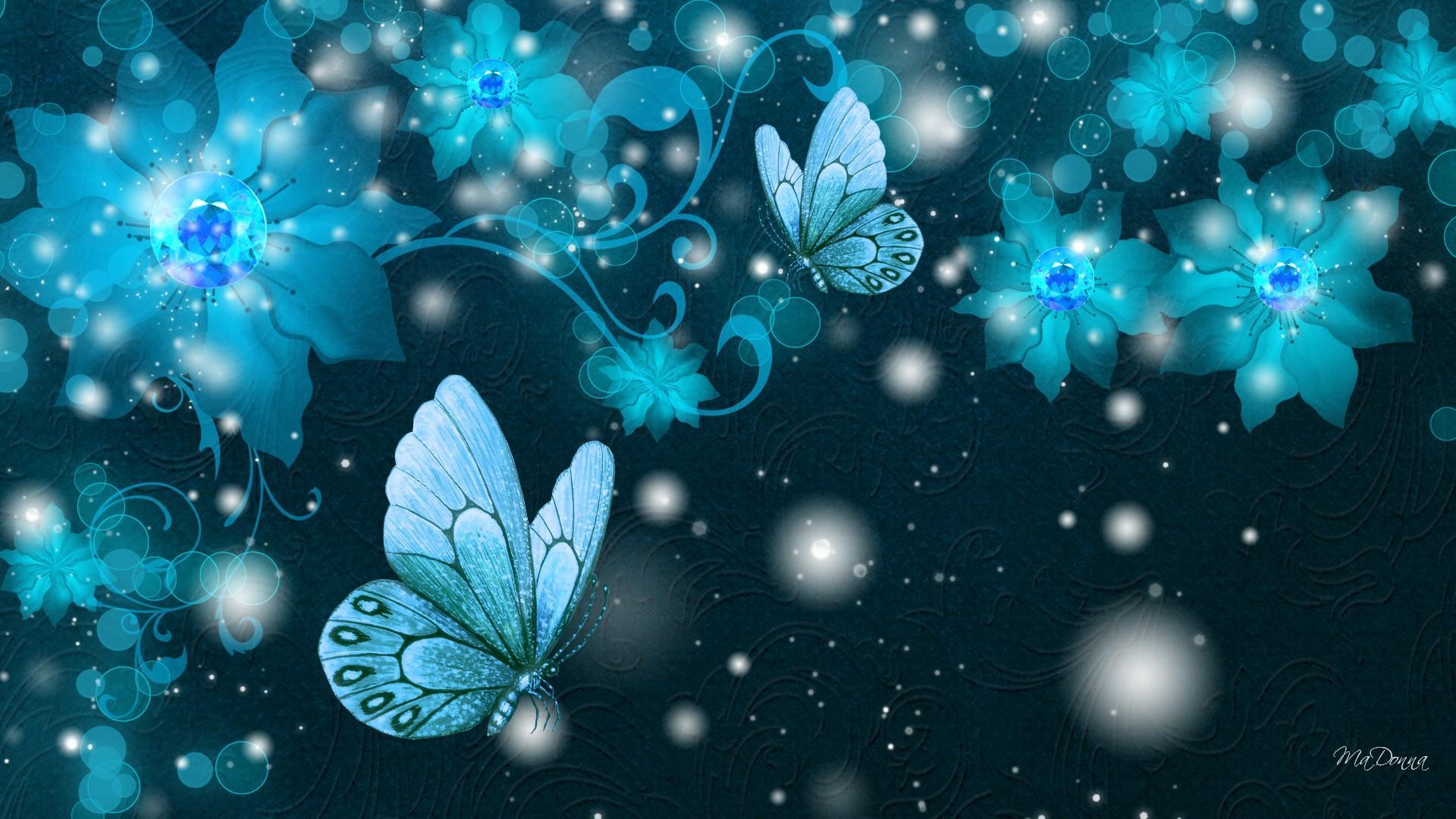 Shine Of Cyan HD desktop wallpaper, Widescreen