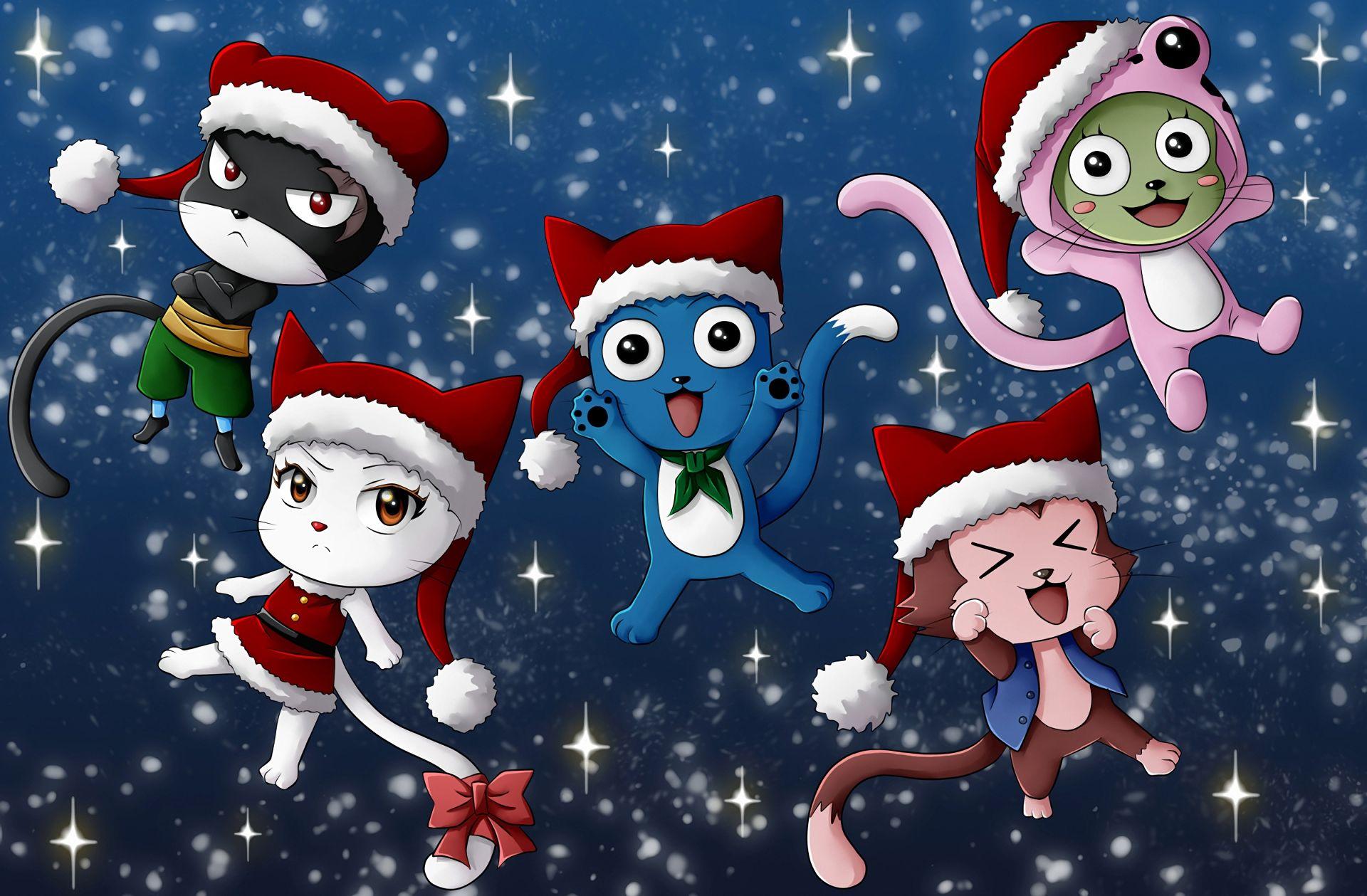 Fairy Tail Christmas Wallpaper Free Fairy Tail