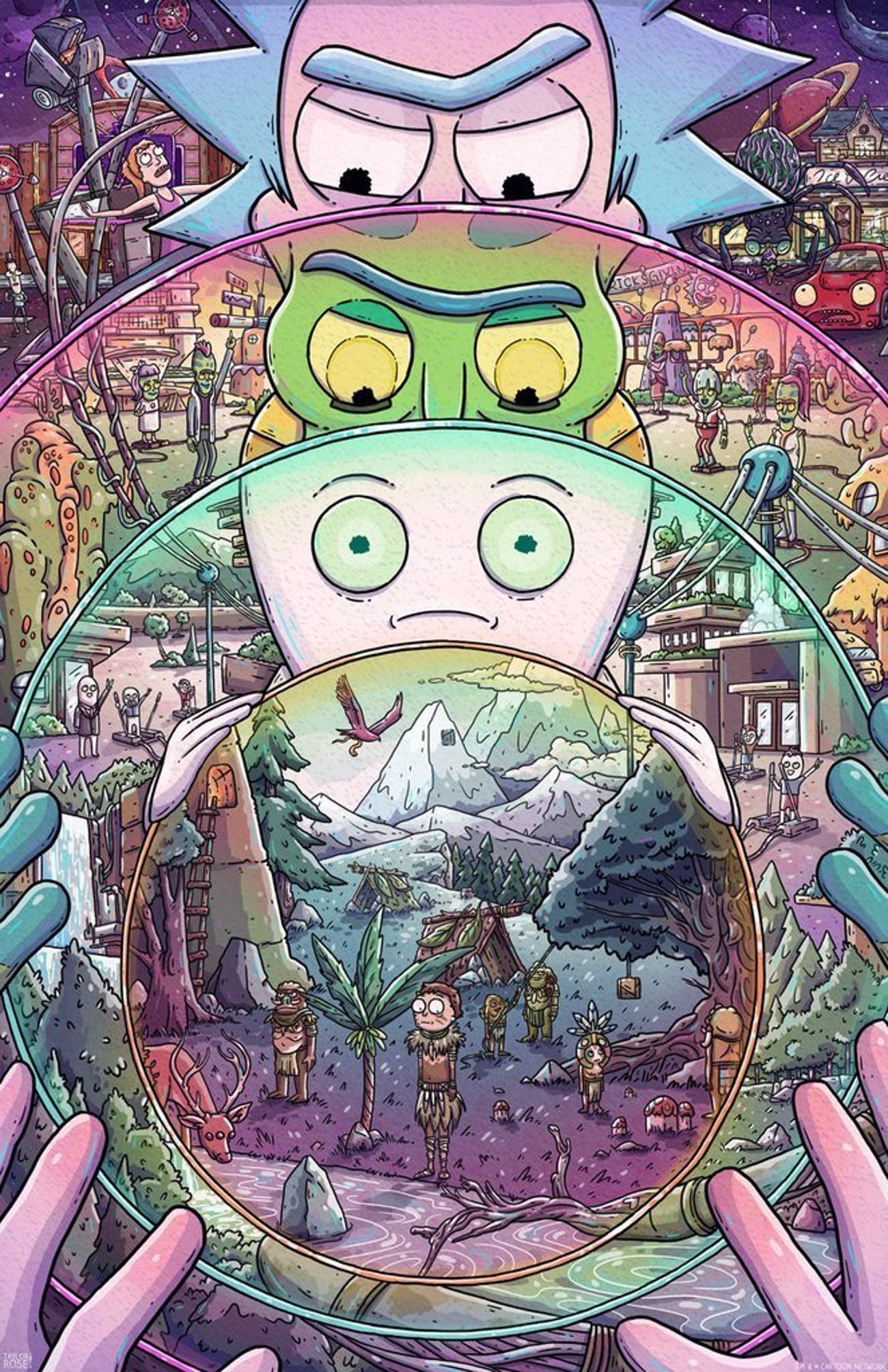 Ranking the Best Art From Adult Swim's 'Rick and Morty