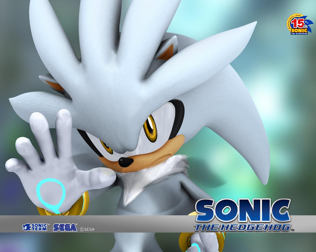 Free download silver Sonic Shadow and Silver Wallpaper