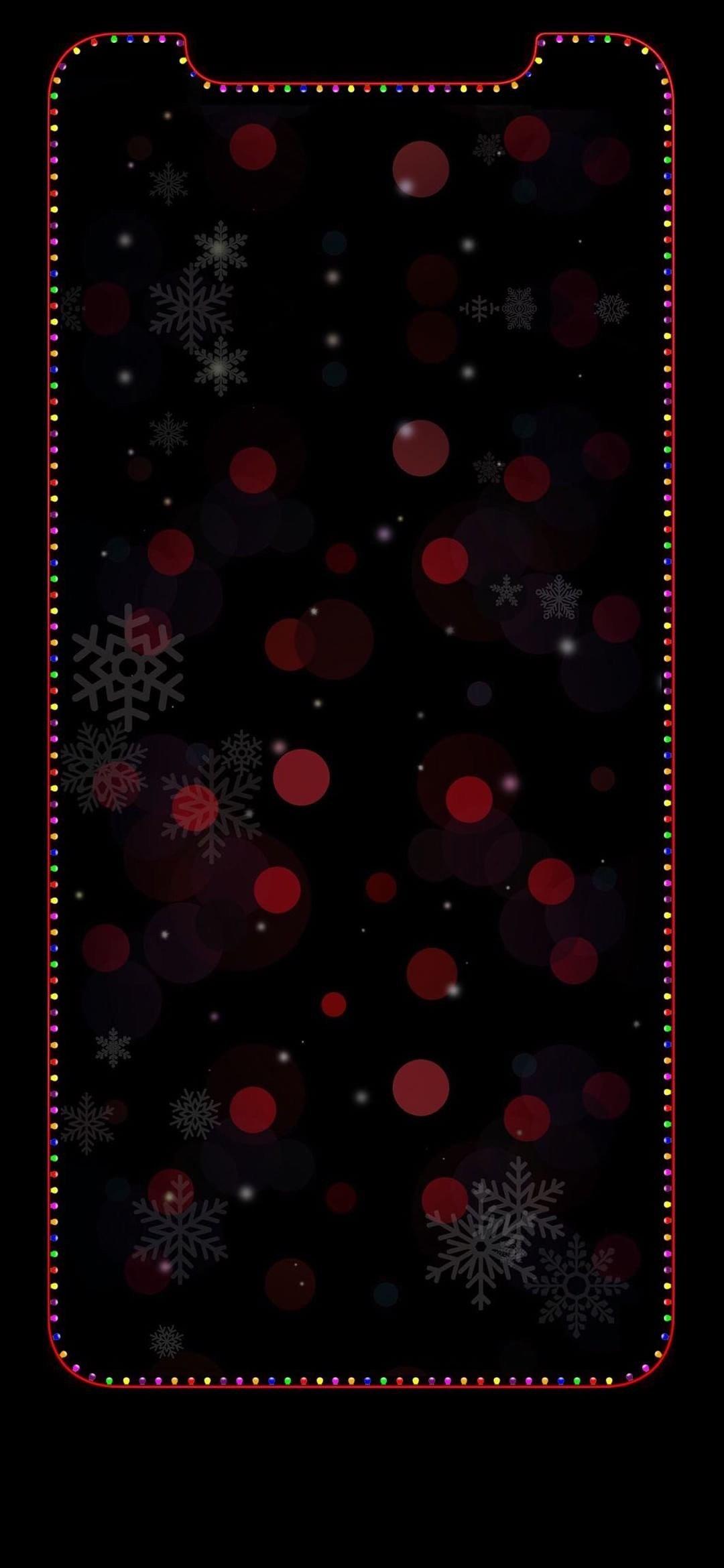 iPhone X Christmas Wallpaper