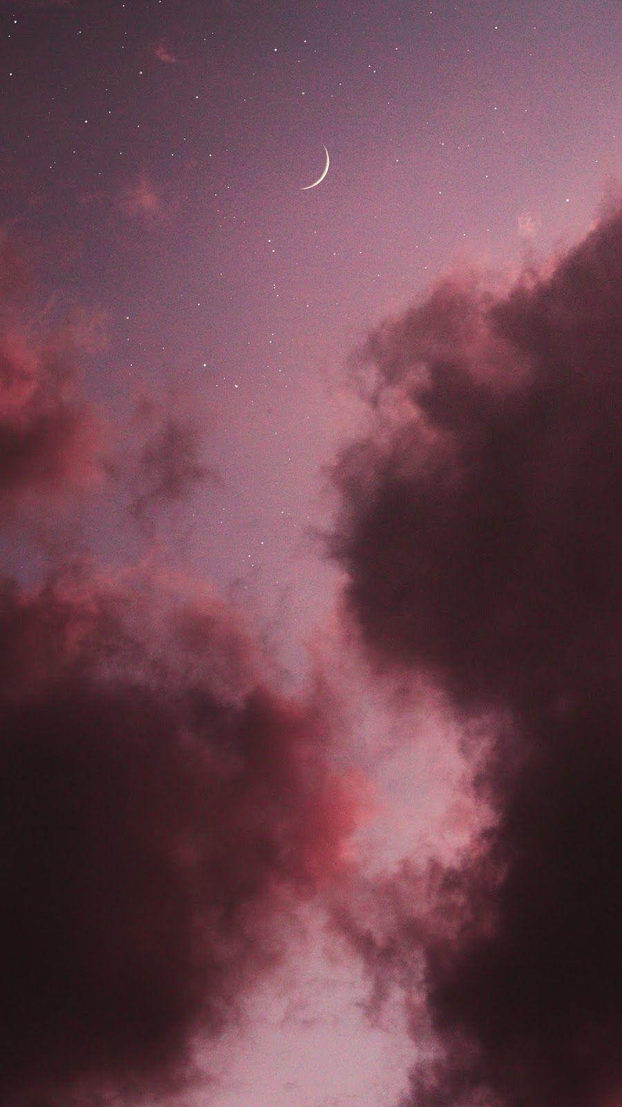 Aesthetic moon. iPhone wallpaper, Aesthetic iphone