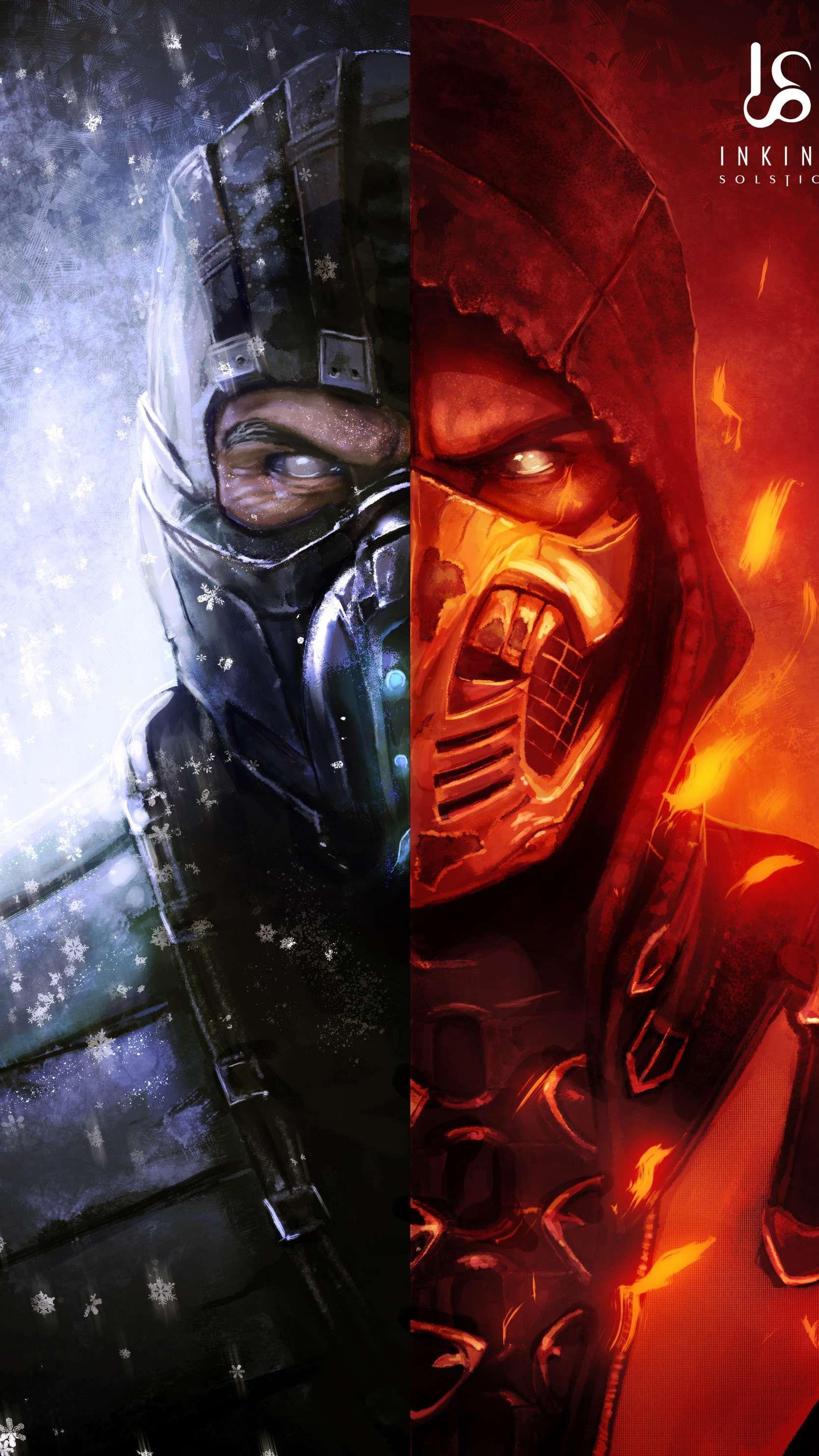 Mortal Kombat Wallpaper. Mortal kombat x wallpaper, Mortal kombat art, Sub zero mortal kombat