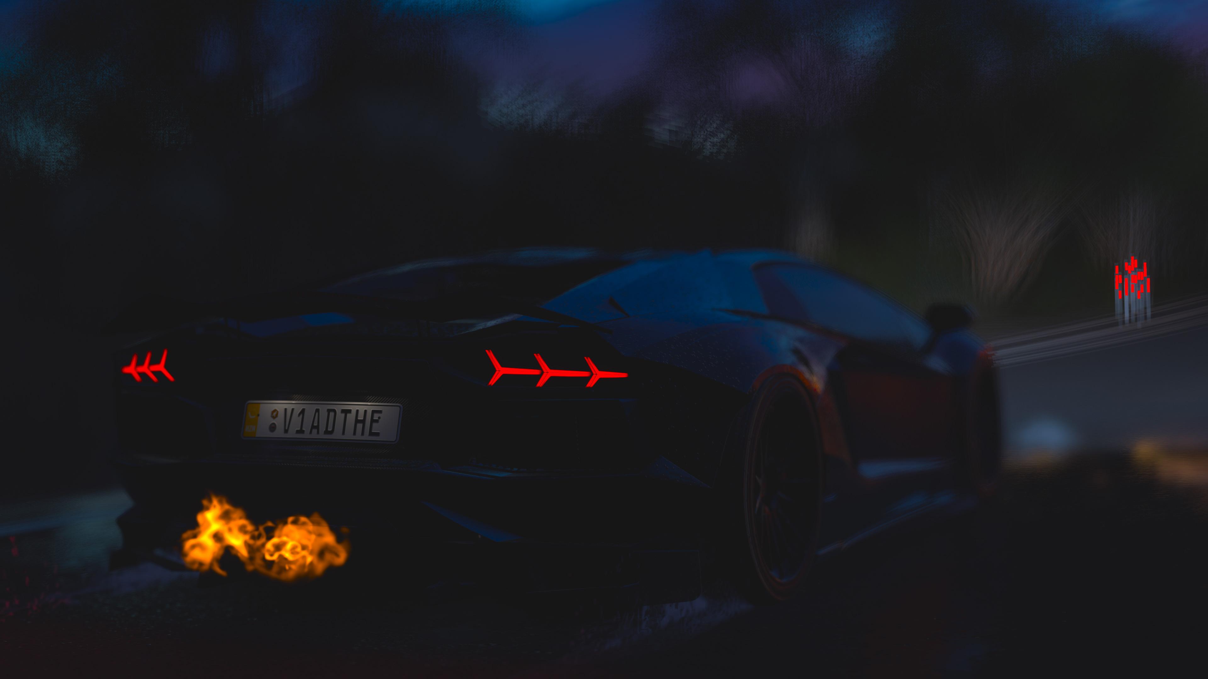 4k Forza Horizon 3 Lamborghini Aventador, HD Games, 4k