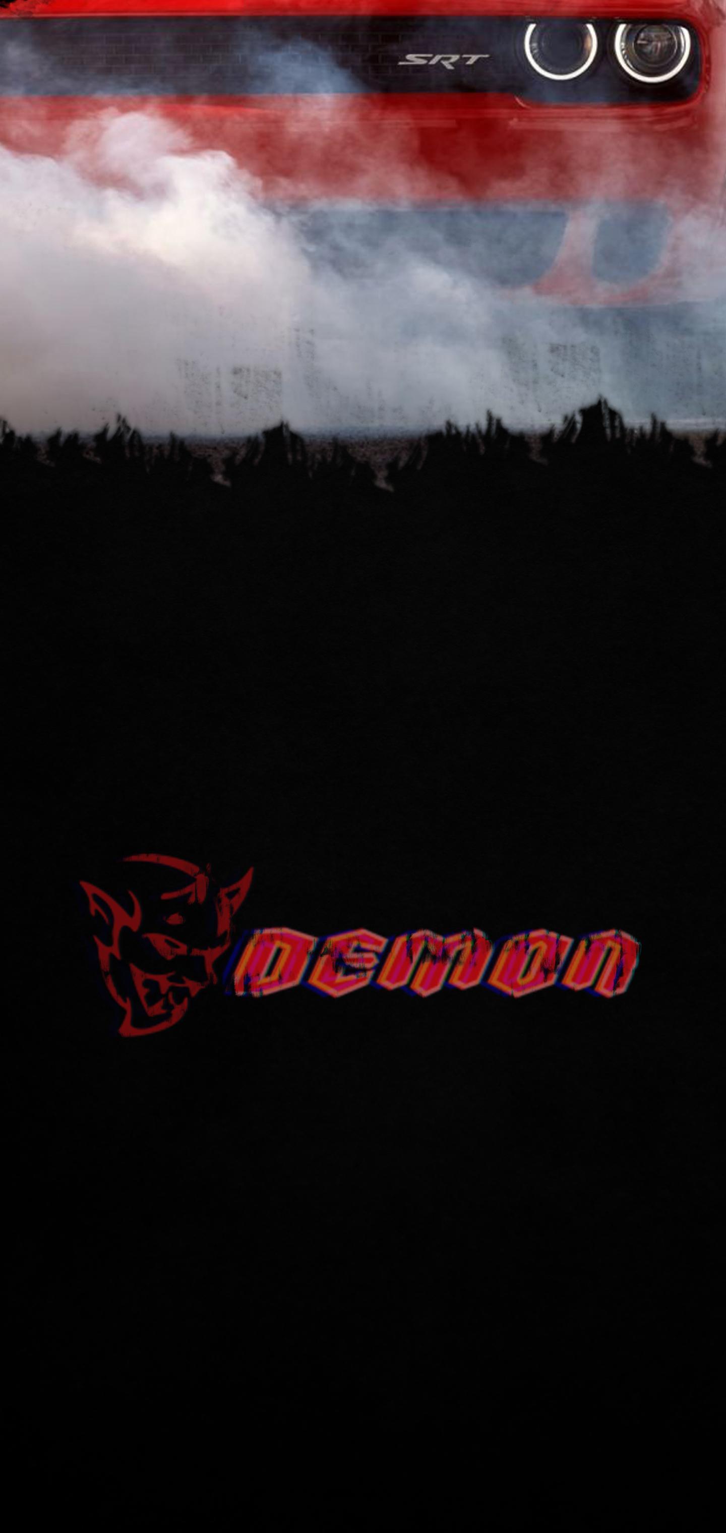 First wallpaper i made. Dodge Demon