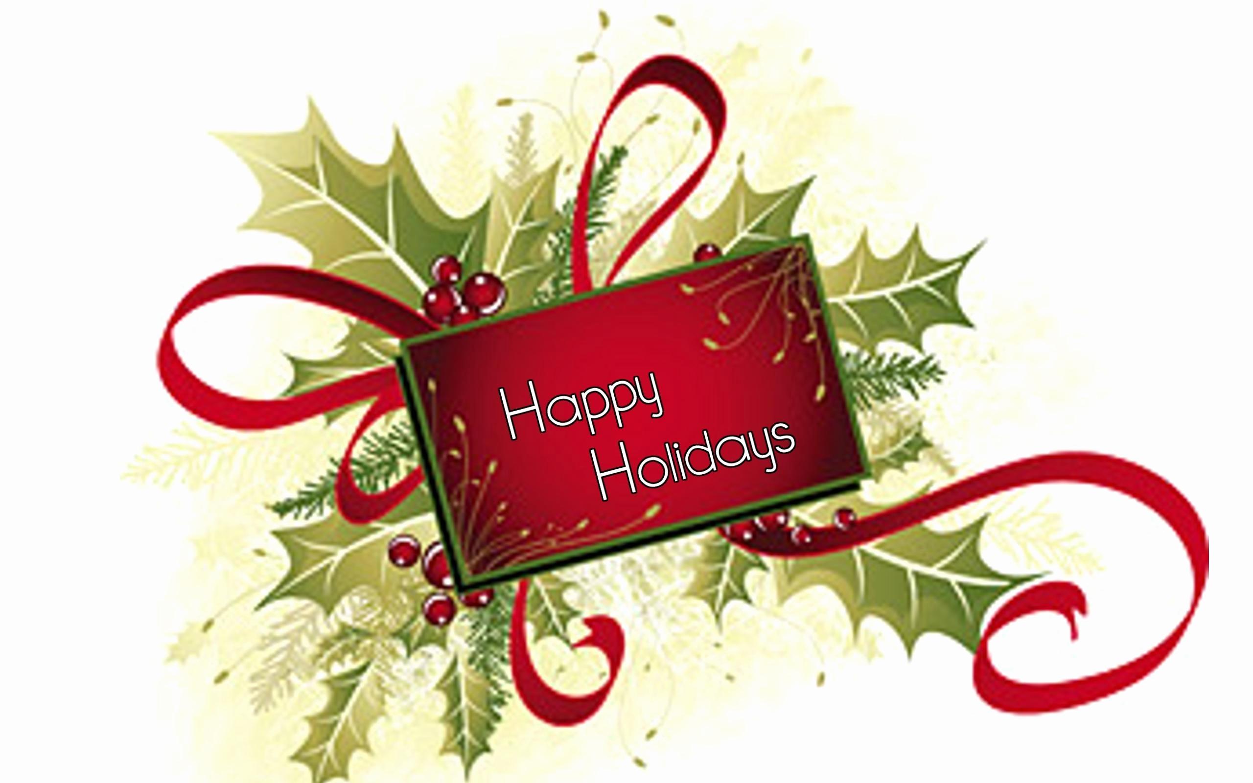 New Happy Holidays Wallpaper Ideas