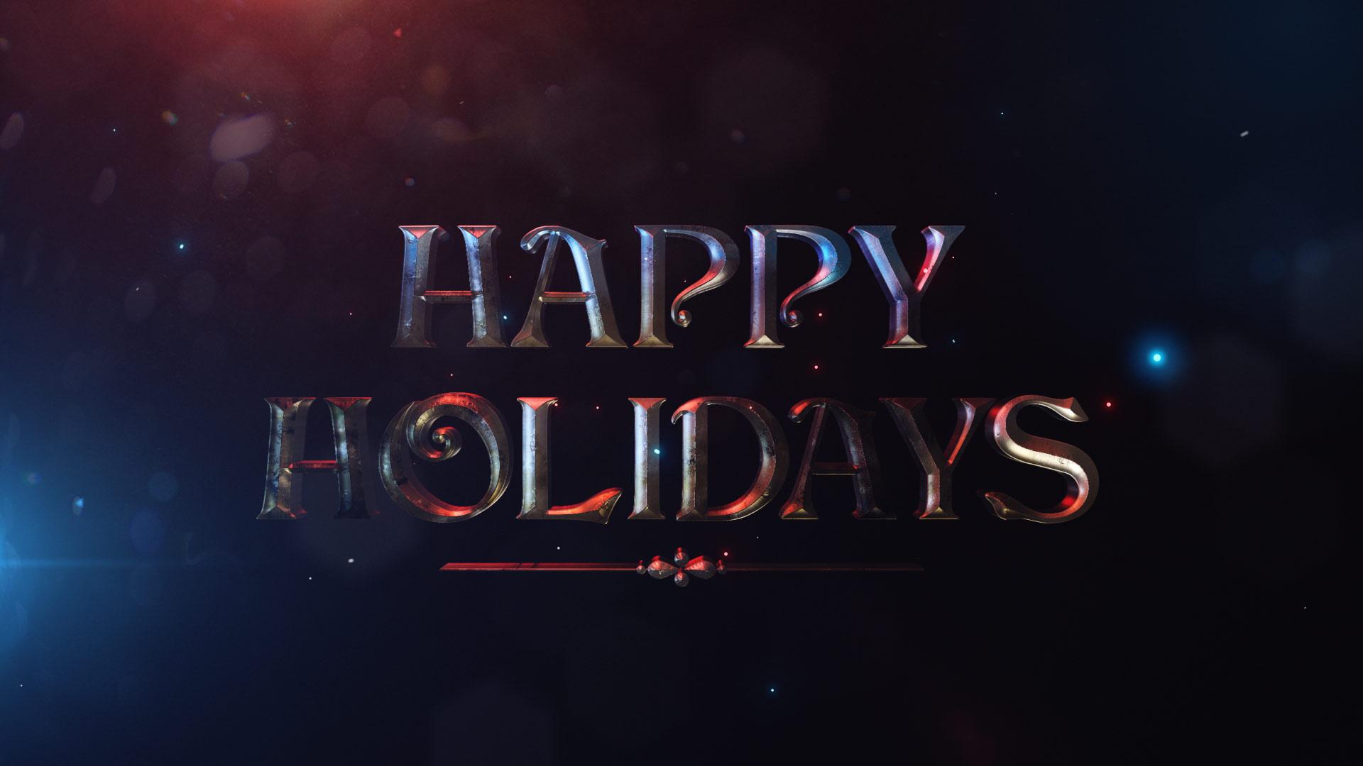 Red Giant. Happy Holidays and a Great New Year!