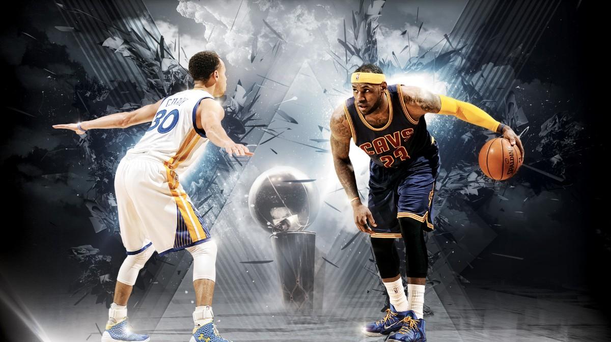 stephen curry and lebron james wallpaper