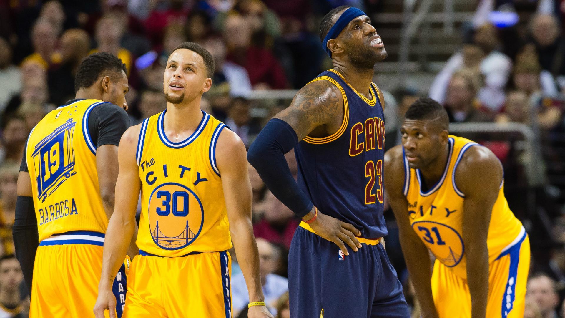 LeBron James must be wondering where Stephen Curry's