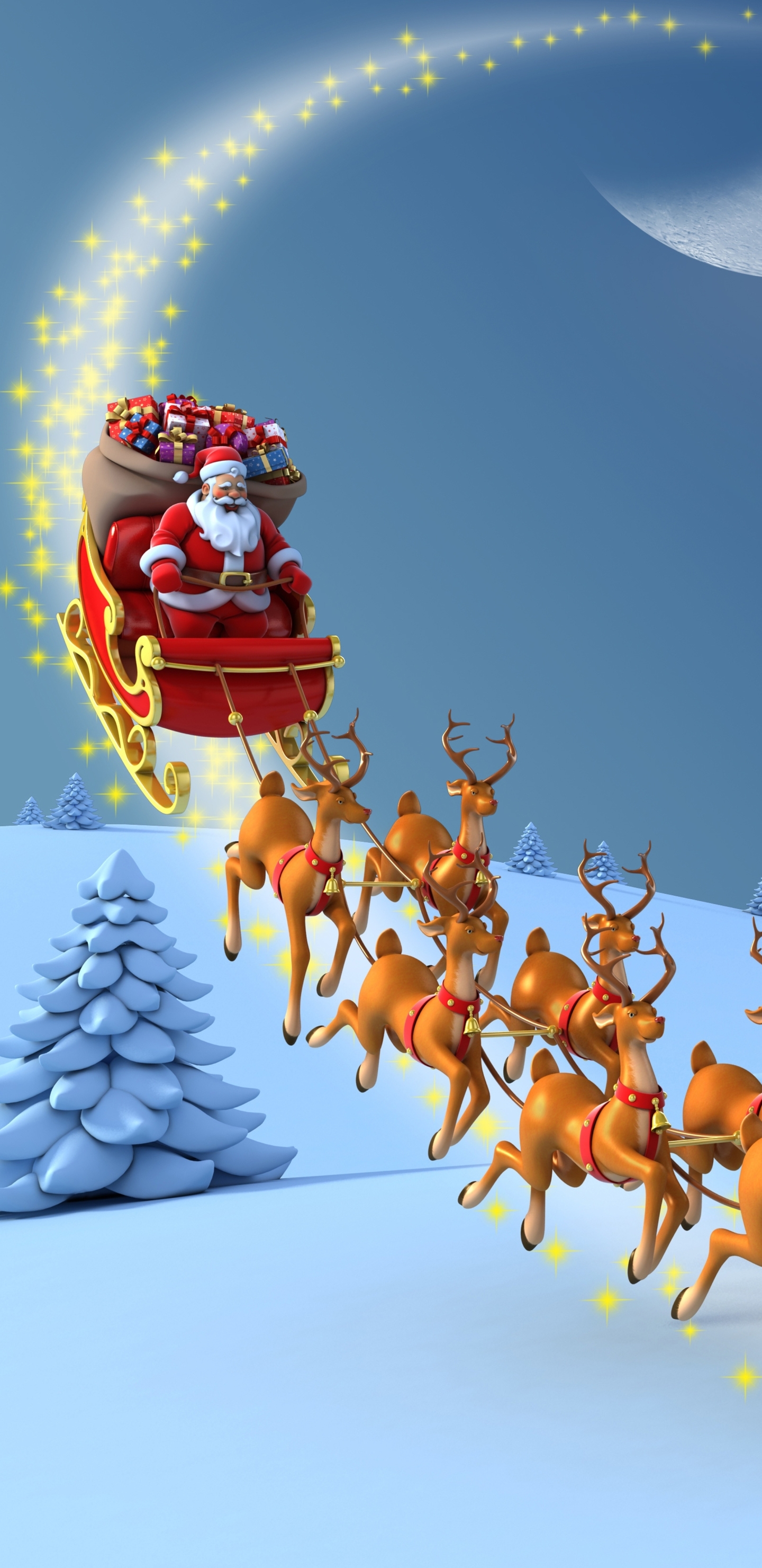Holiday Christmas (1440x2960) Wallpaper