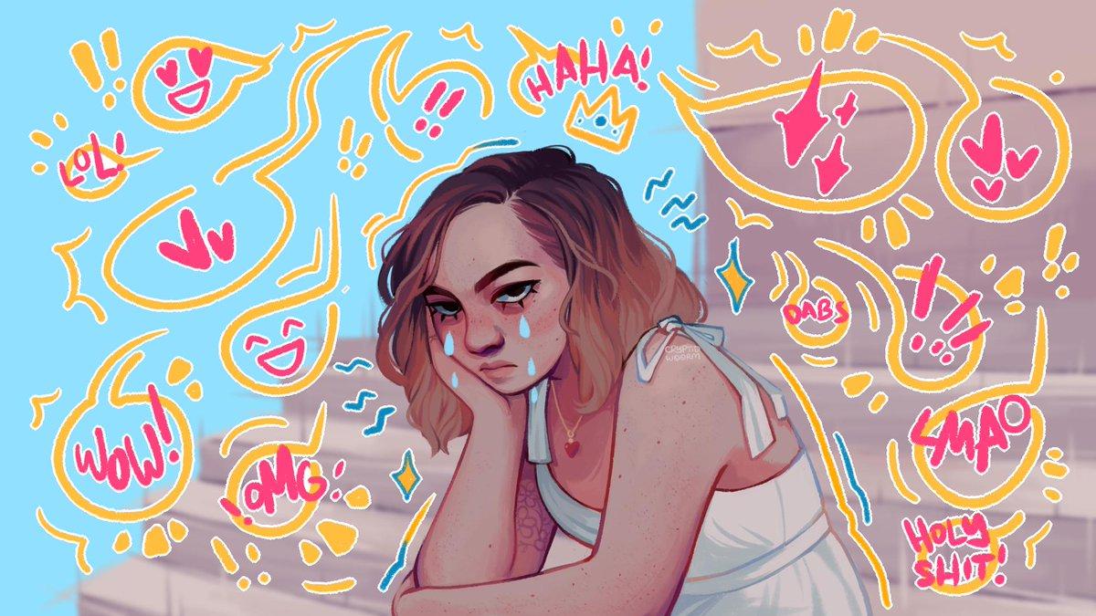 COMMS CLOSED - ✨ I'd be the prom queen if crying