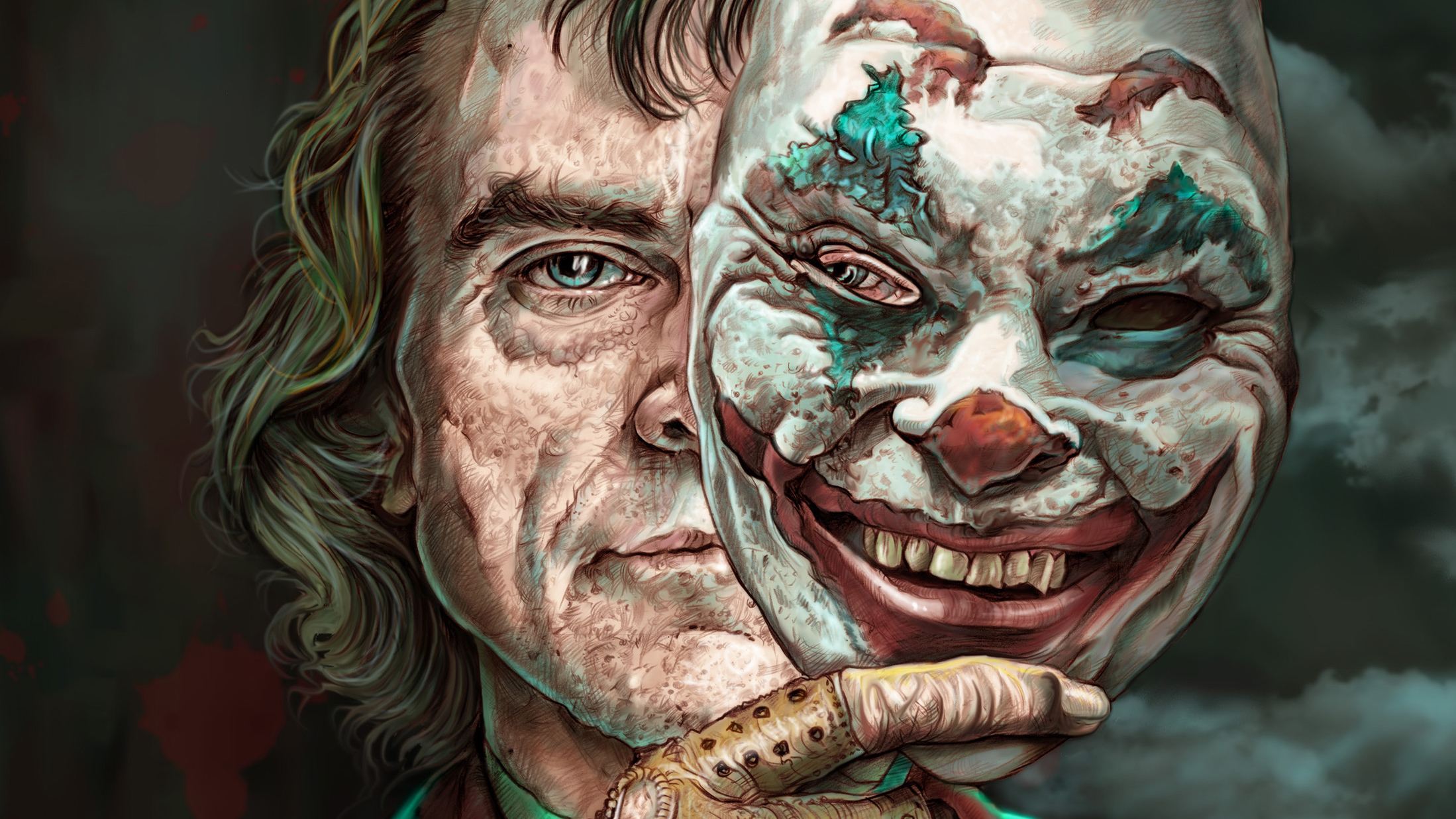 Joker Mask Off, HD Superheroes, 4k Wallpaper, Image