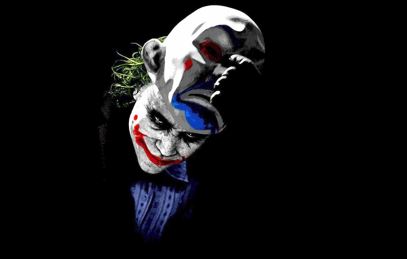 Wallpaper smile, Joker, mask image for desktop, section