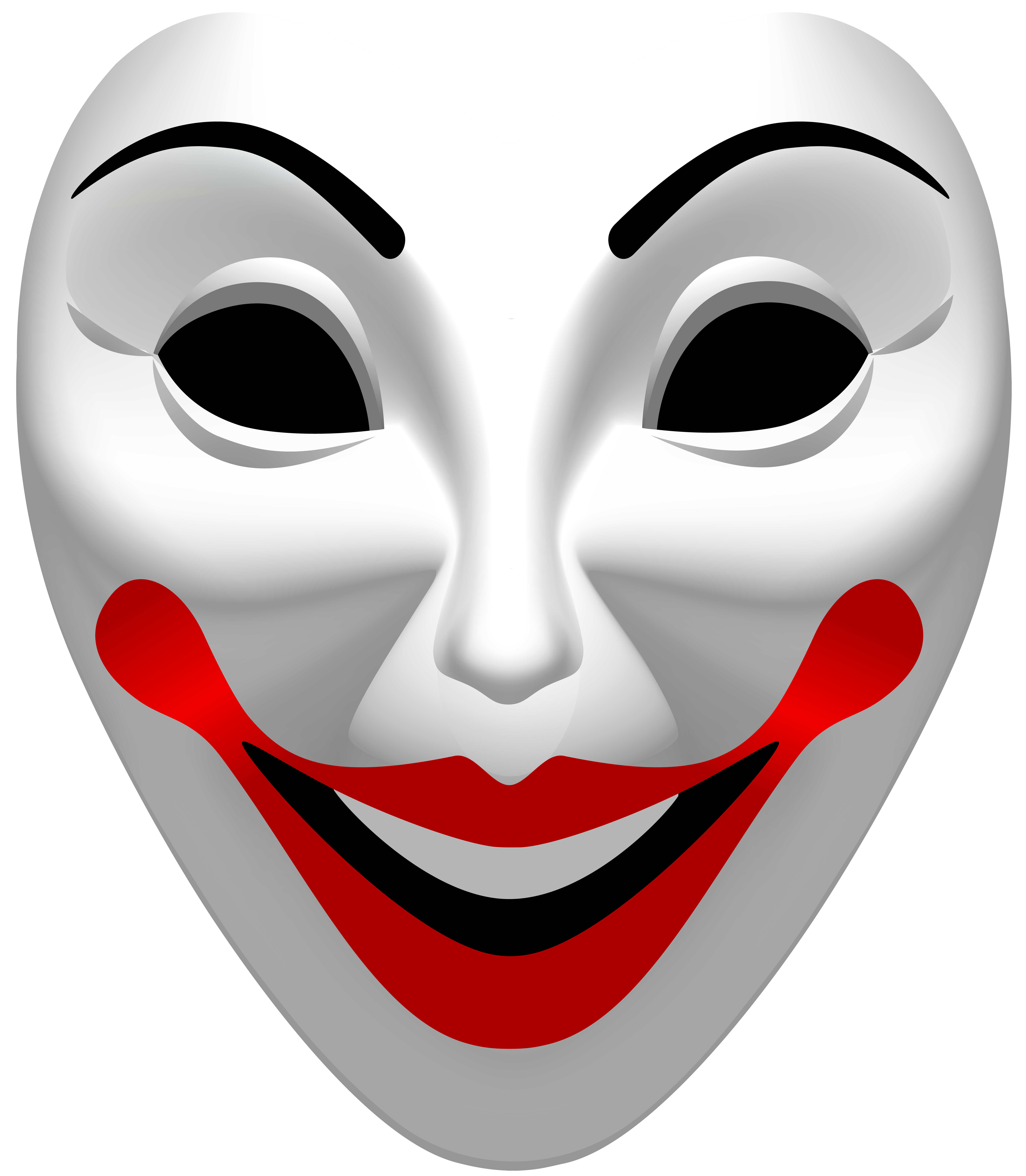 Joker Mask PNG Clip Art