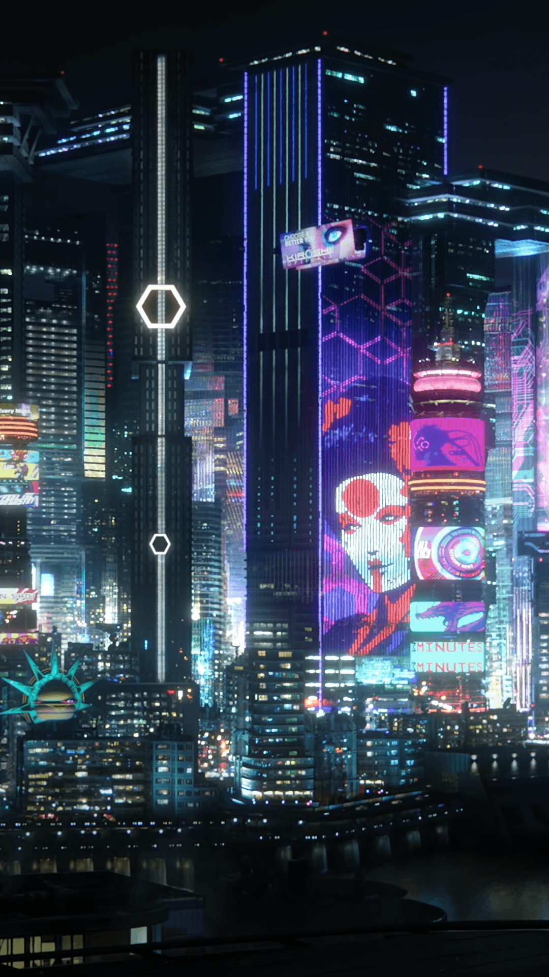 Night City, Cyberpunk 2077 [3840x2160]