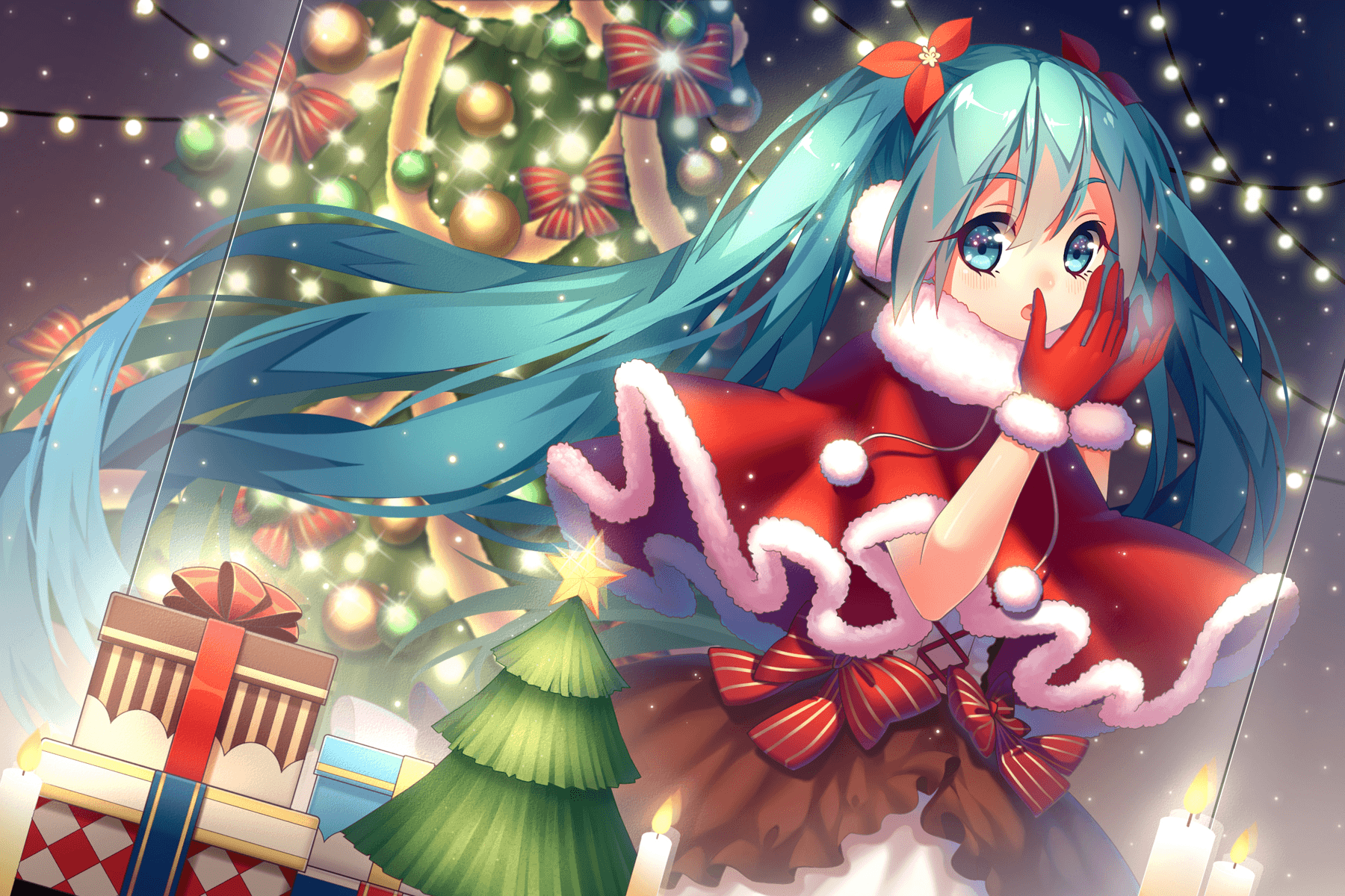 Christmas Anime PC Wallpapers - Wallpaper Cave