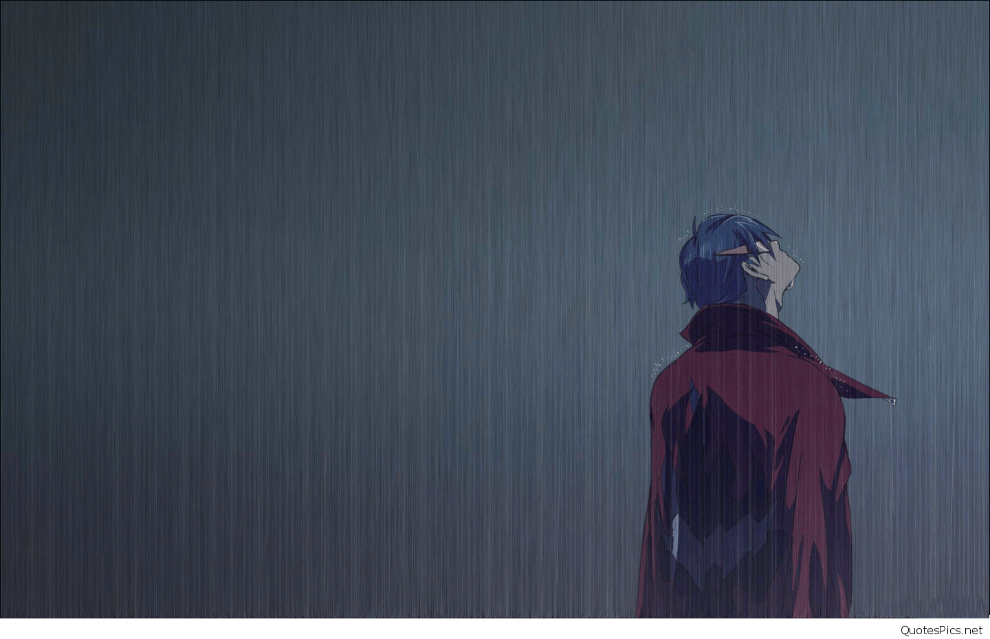 Sad Anime Boy Wallpaper HD Wallpaper