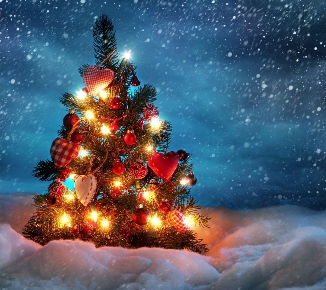 holiday screensavers. Christmas Tree 1080x960 free