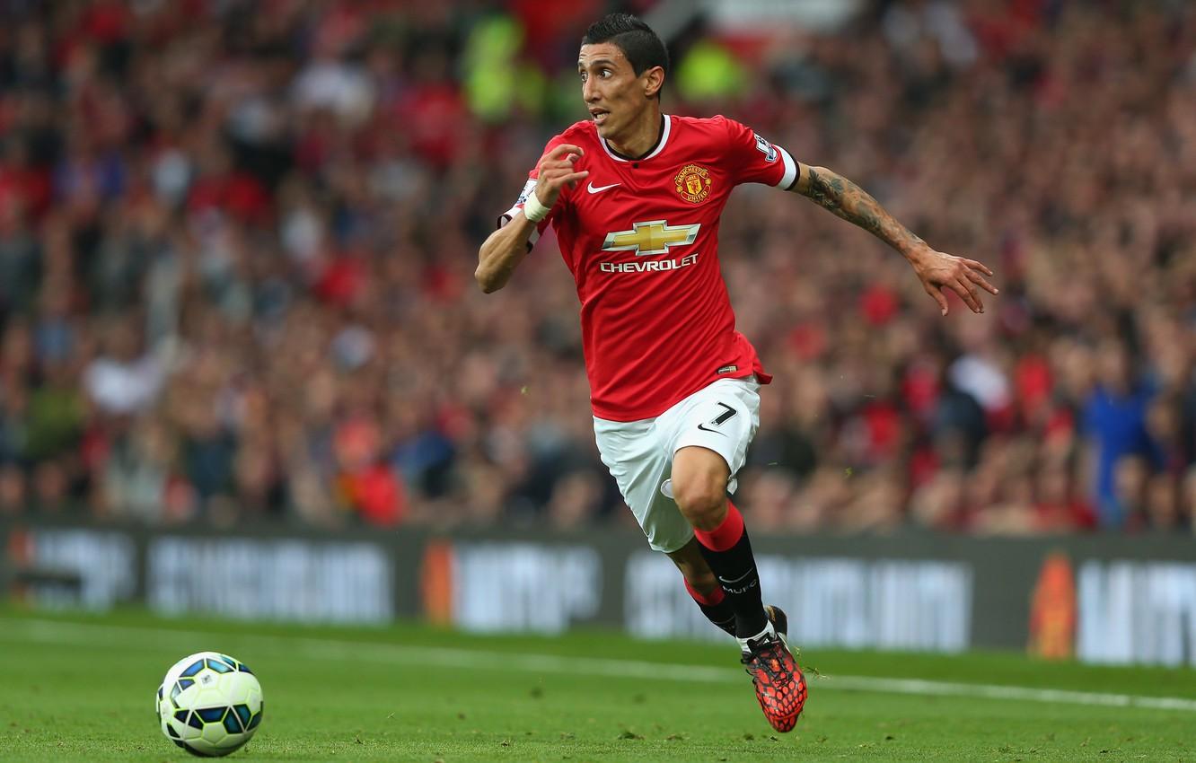 Wallpaper manchester united, old trafford, angel di maria image