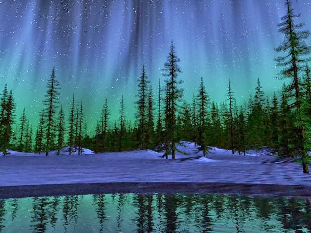 Northern Lights Moving Wallpaper