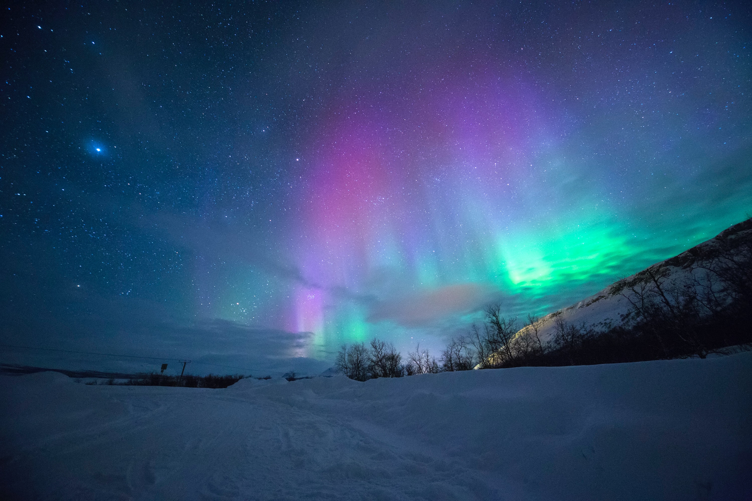 Stunning Northern Lights Picture. Download Free