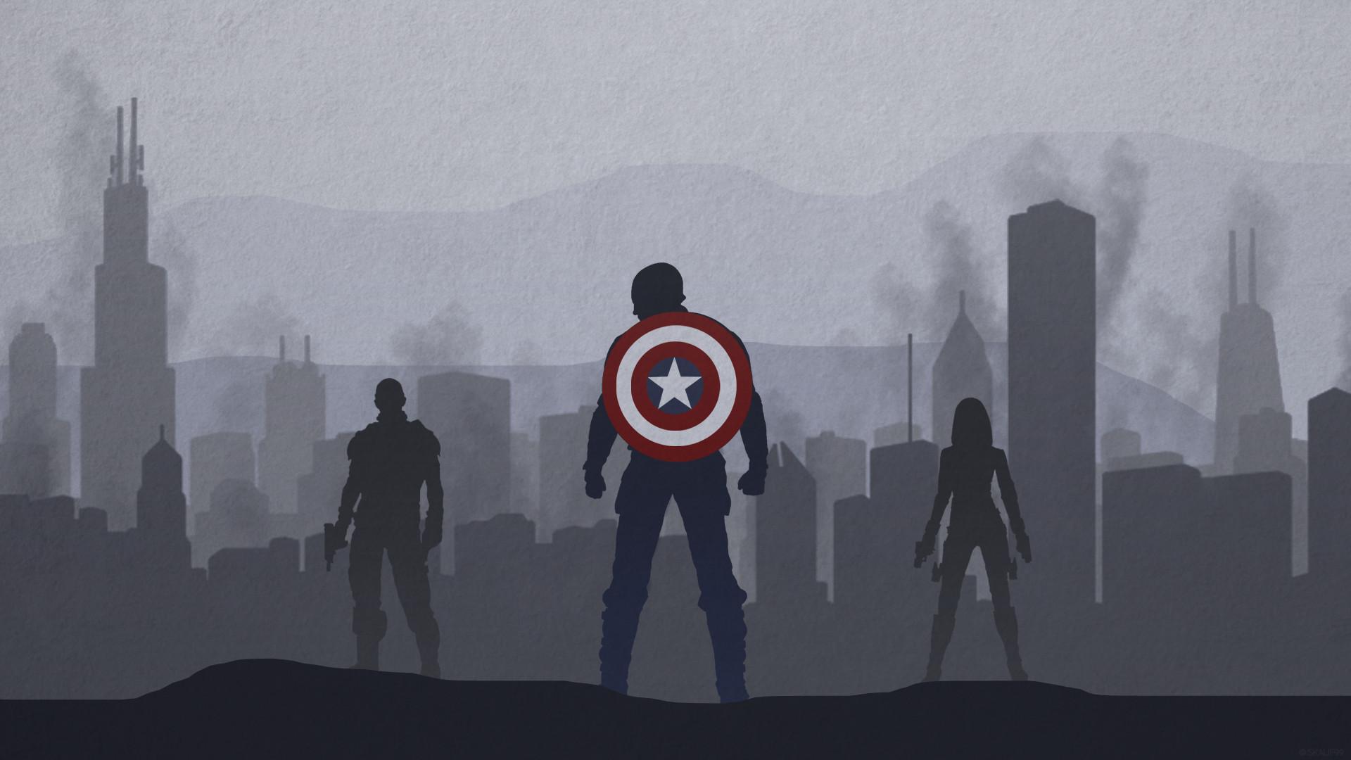 Desktop Minimalist Marvel Wallpapers - Wallpaper Cave