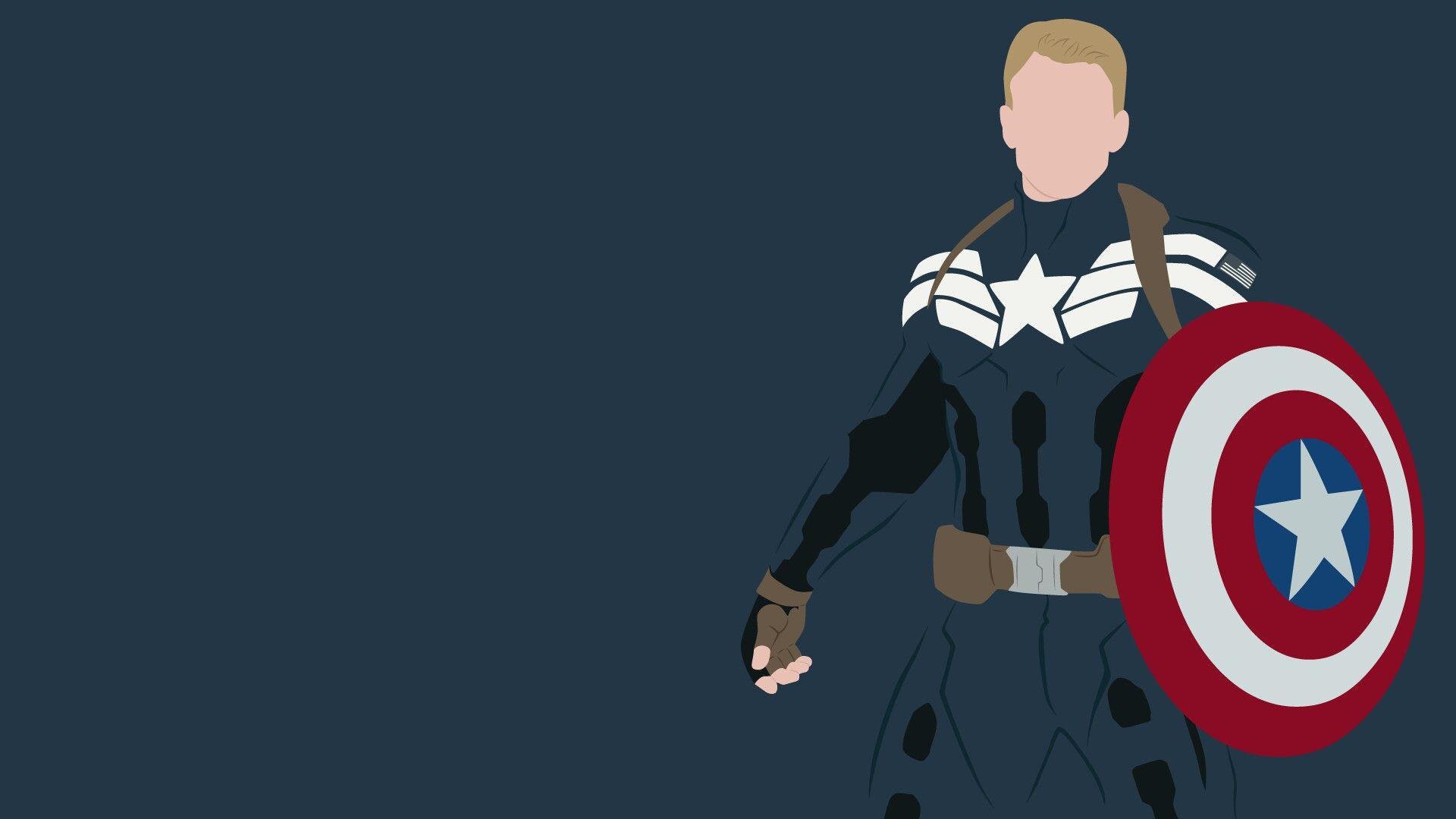 Captain america minimalist pict