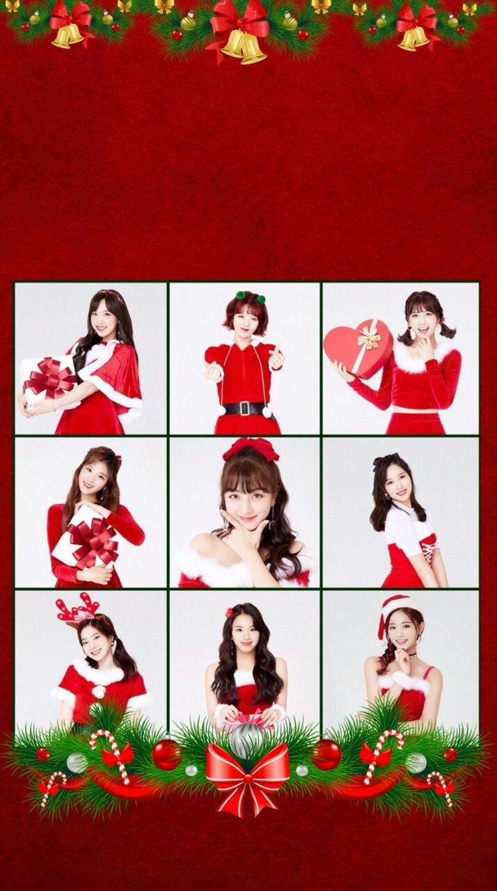 TWICE (트와이스) X Mas Merry Christmas Wallpaper Lockscreen