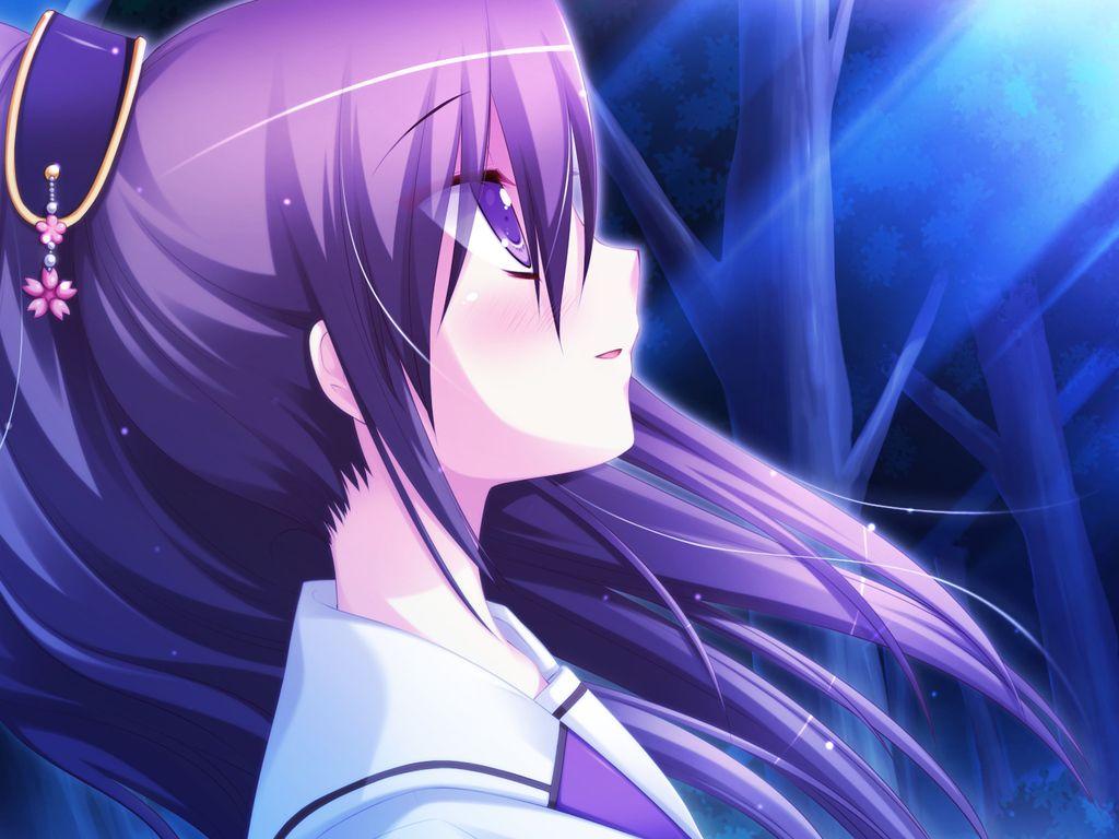 Discover 132+ purple hair anime girl best - awesomeenglish.edu.vn