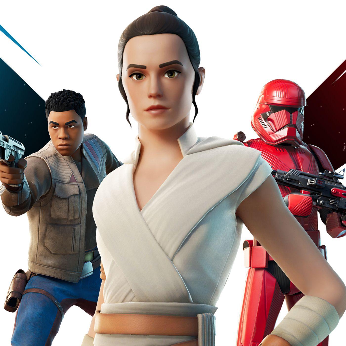 Fortnite adds Rey and Finn skins in time for Star Wars