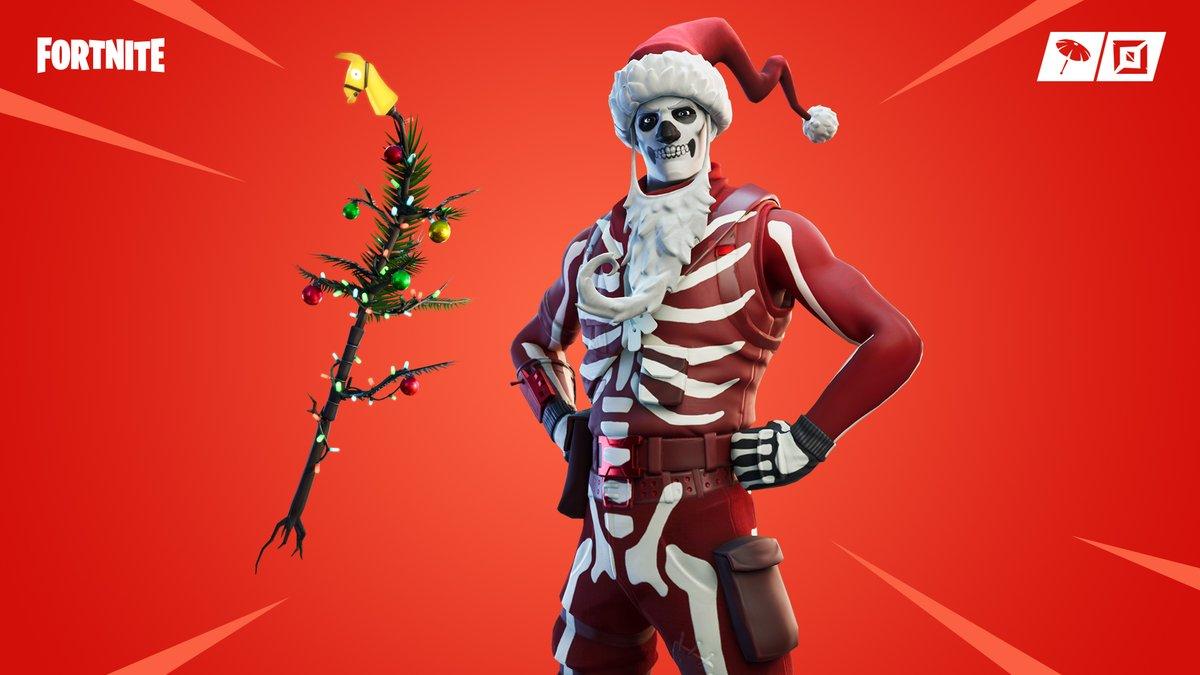 Fortnite the holiday spirit in your bones