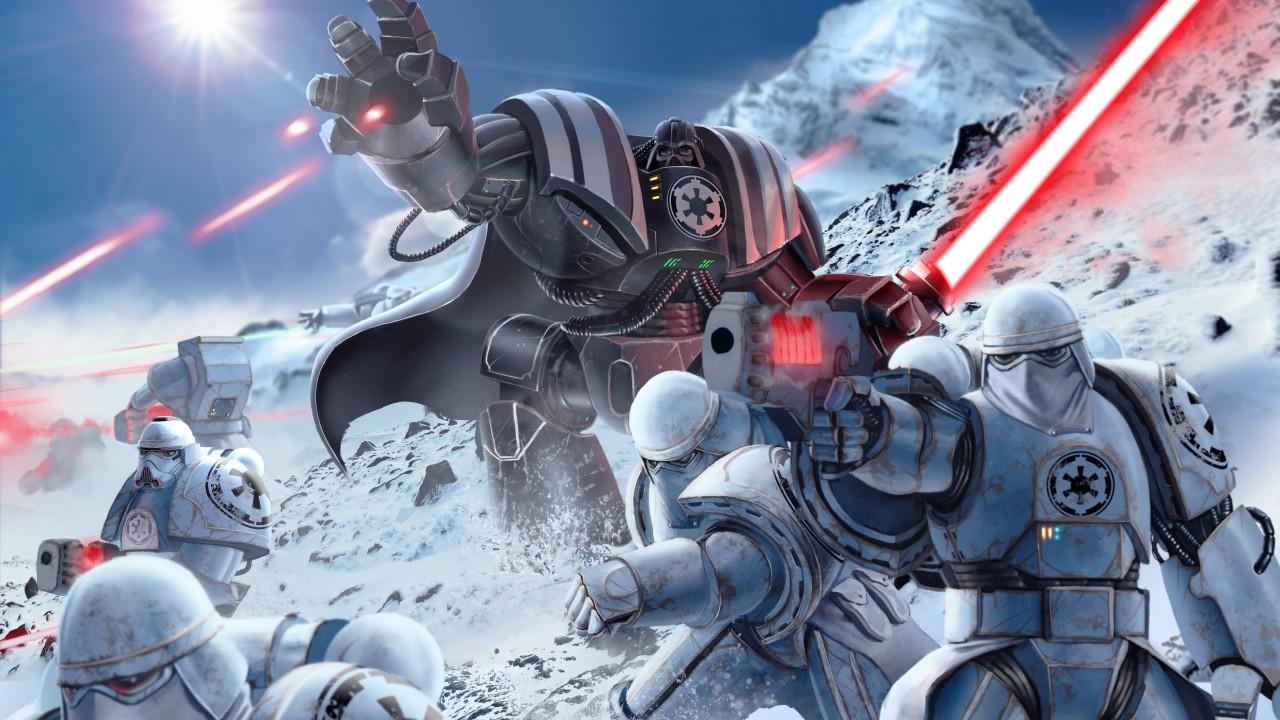 Wallpaper Stormtroopers, Darth Vader, Warhammer 40K, Star