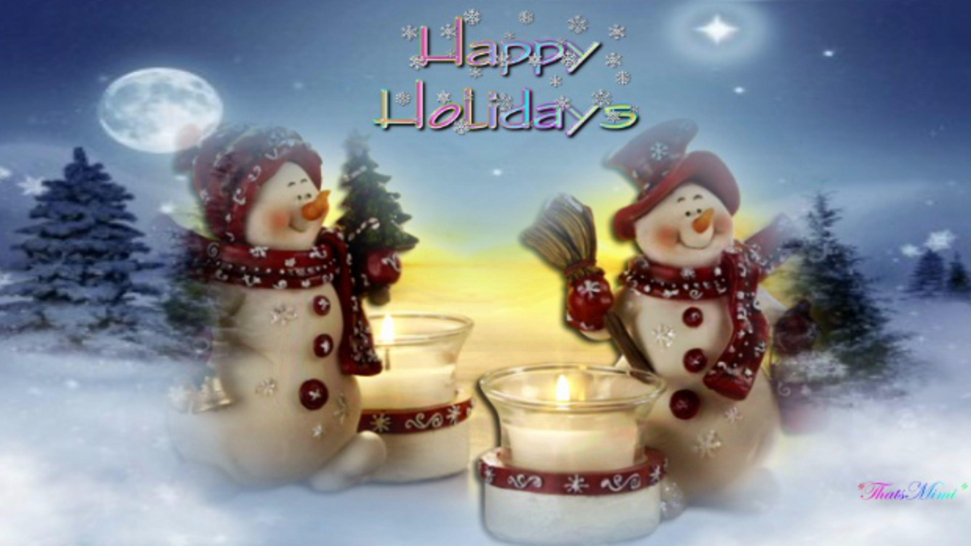 Happy Holiday Wallpaper