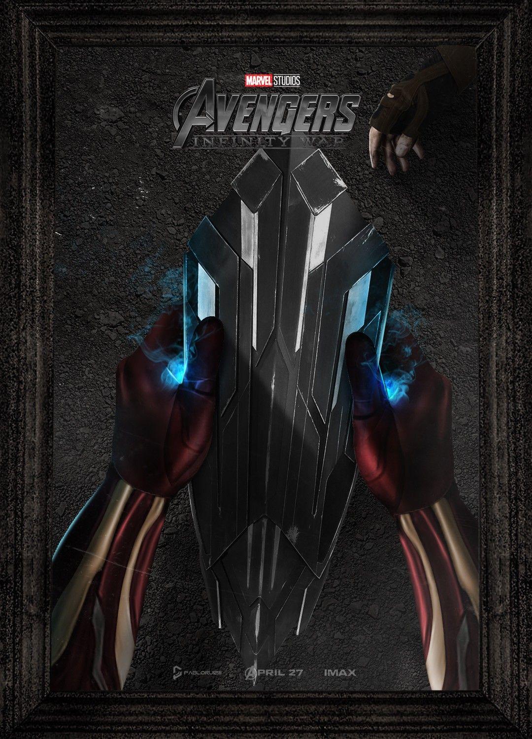 Avengers Infinity War Iron Man Captain America Kinetic