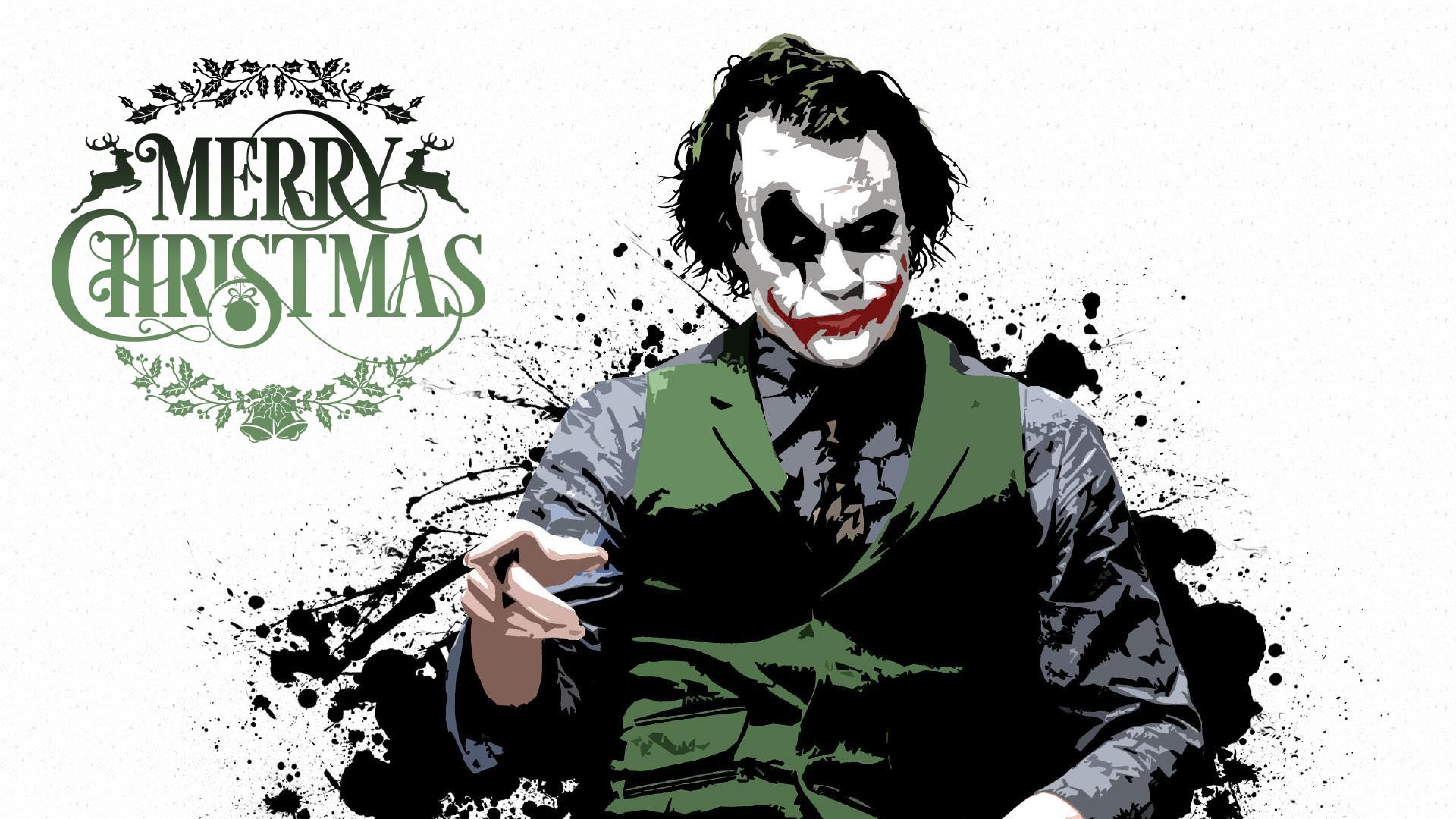 batman joker christmas