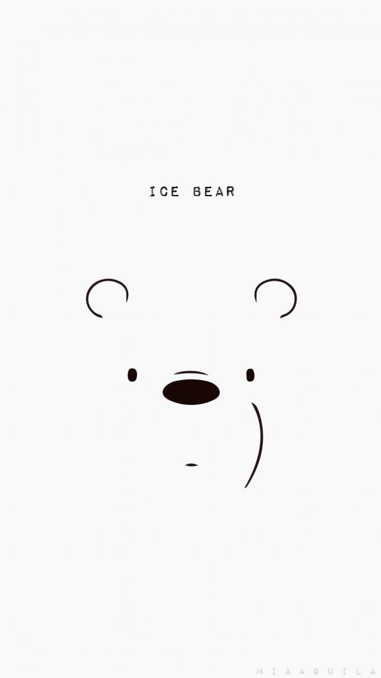 Free download Ice Bear We Bare Bears Wallpaper Cute