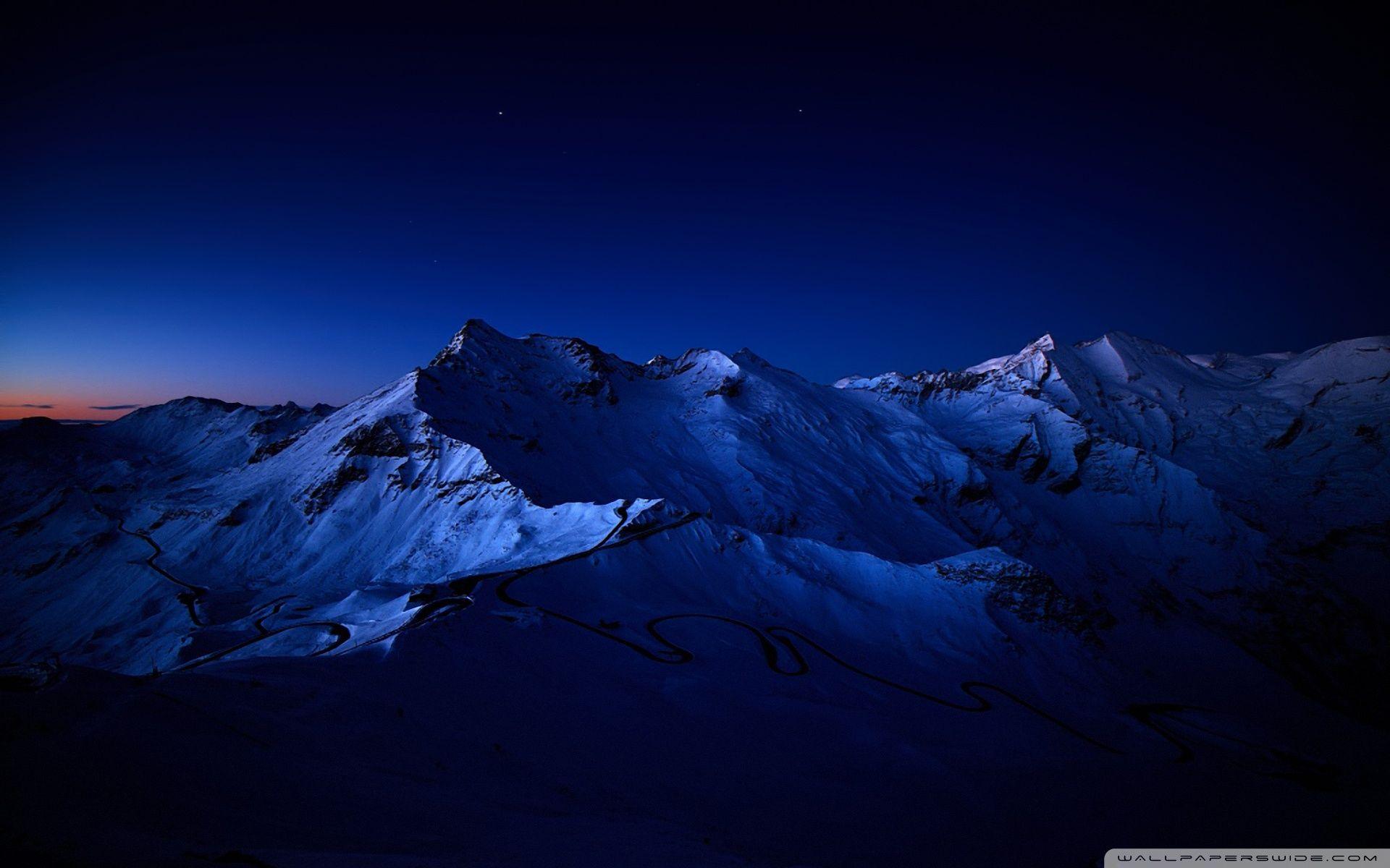 Snowy Mountain Peaks HD desktop wallpaper, High Definition