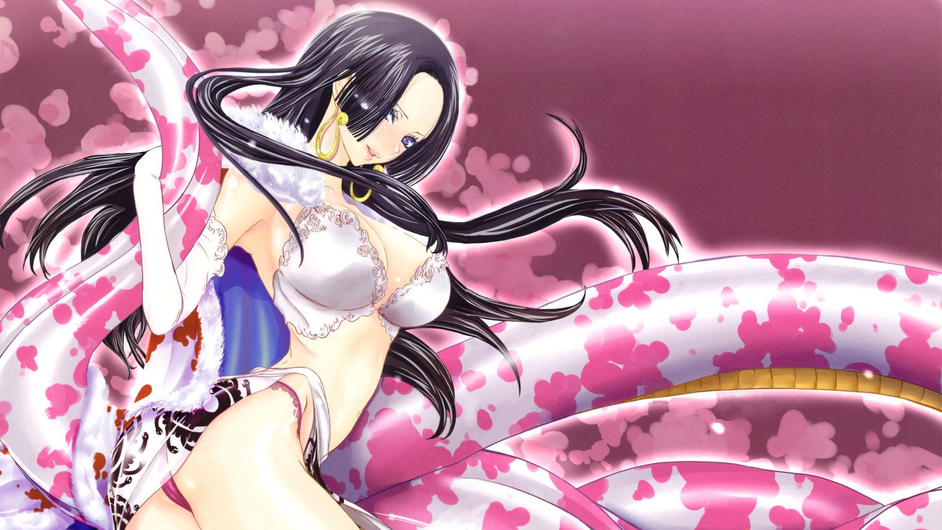 Boa Hancock Girl One Piece Anime HD Wallpaper