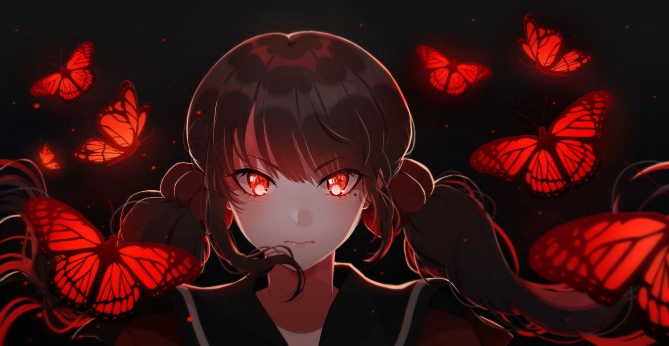 Character Eyes Hd Transparent Anime Characters Red Eyes Anime Character  Eye PNG Image For Free Download