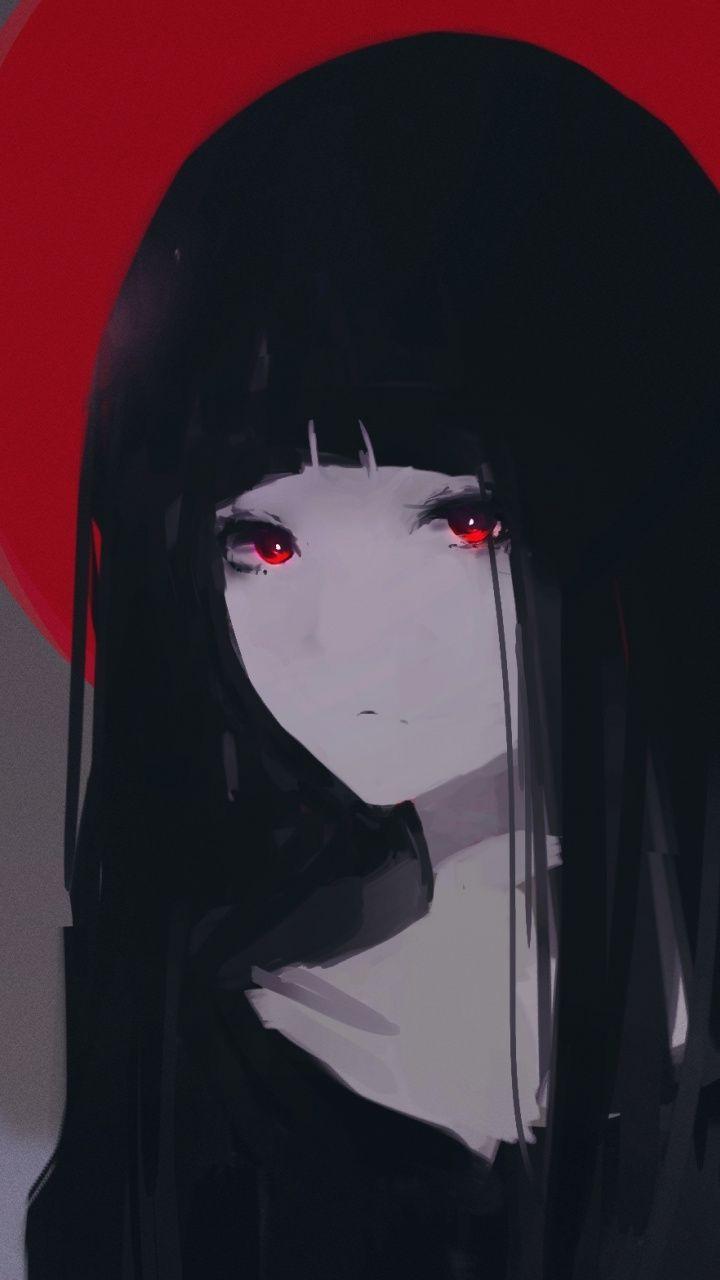 Anime Red Eyes 4K Wallpaper #312