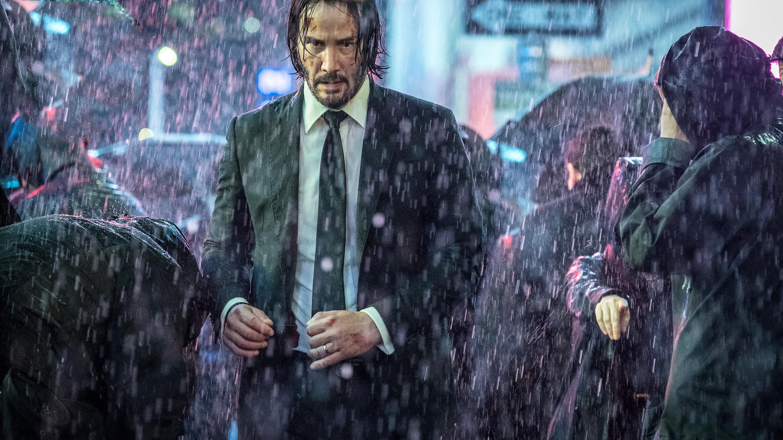John Wick 3 Keanu Reeves 4K Wallpaper