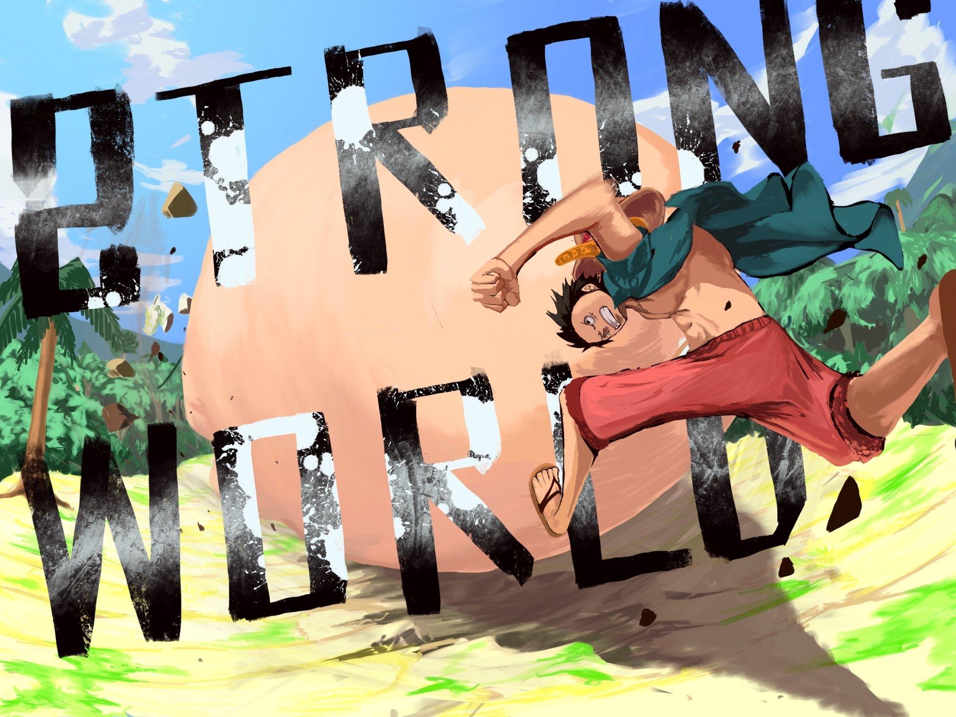 One Piece Film: Strong World HD Wallpaper. Background